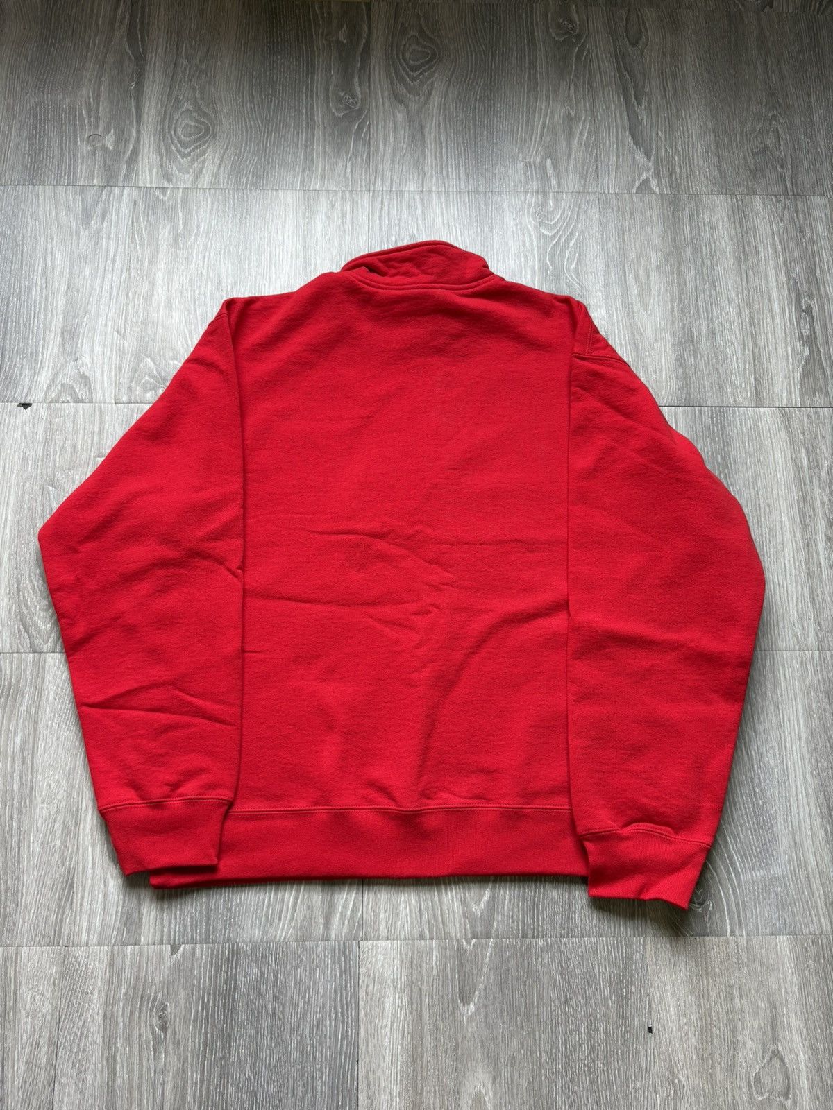 Supreme Supreme Collegiate Half Zip Pullover Red FW24 Size US L / EU 52-54 / 3 - 5 Thumbnail