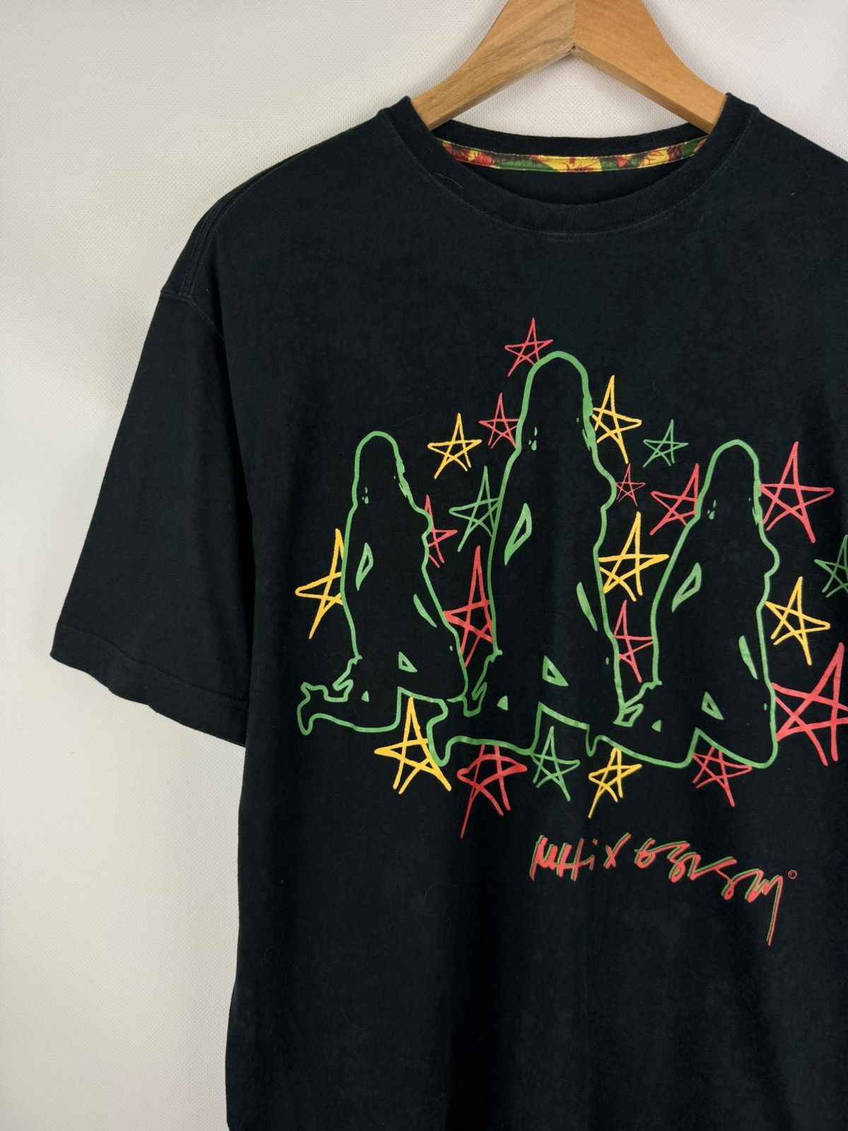 Maharishi Rare MHI Maharishi Overprinted Short Sleeve Cotton T Shirt Size US L / EU 52-54 / 3 - 4 Thumbnail