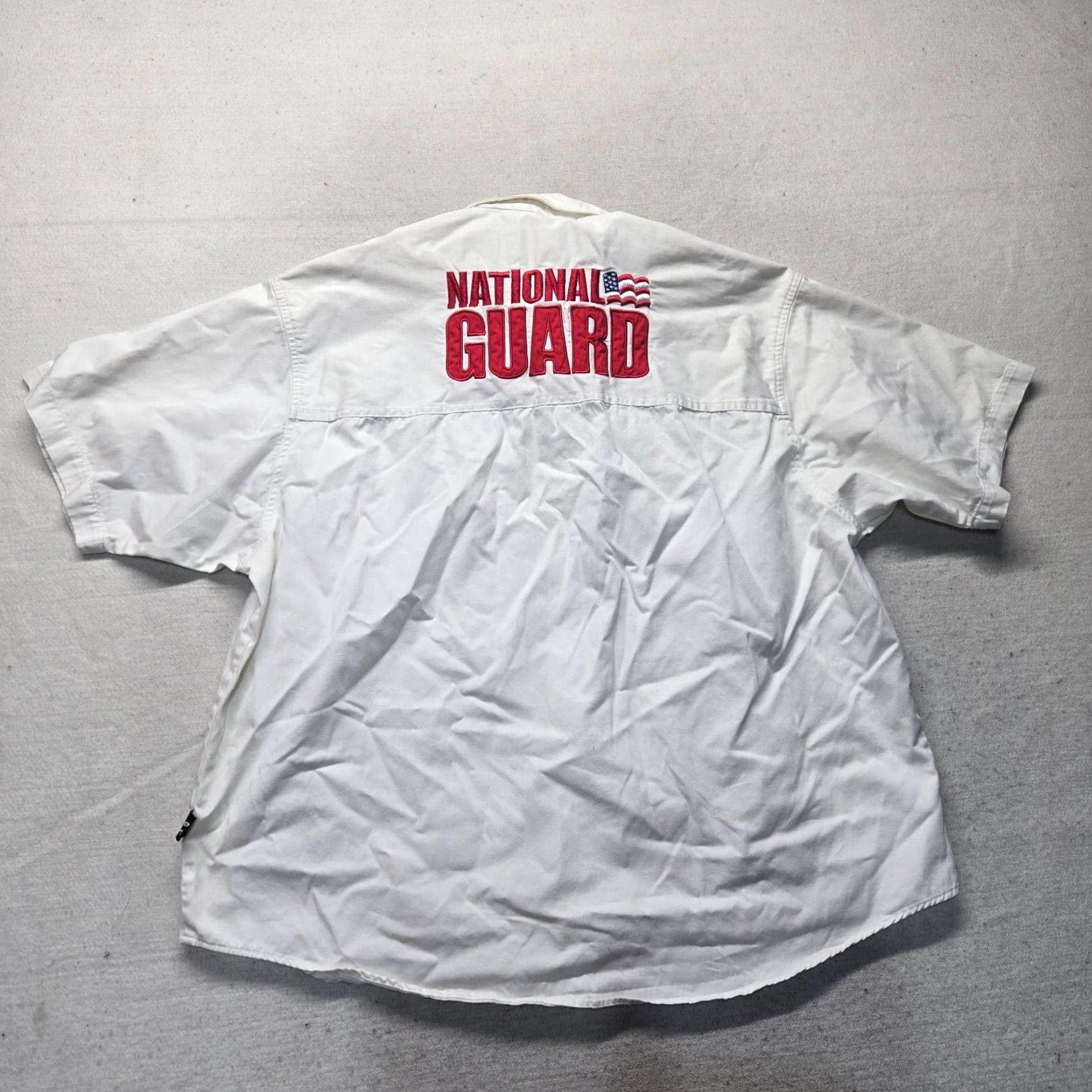 Vintage Chase Shirt Adult Men's 3XL White Button-Up Dale Earnhardt Jr Mens Size US XXL / EU 58 / 5 - 7 Thumbnail