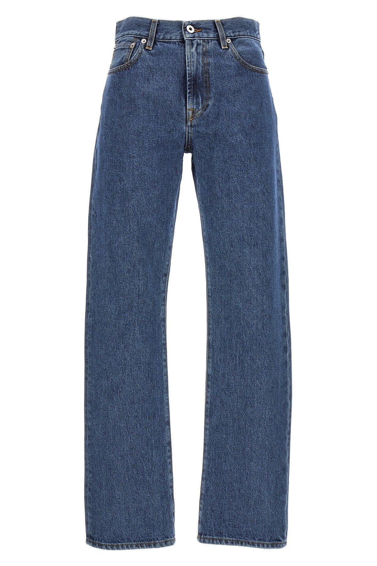 image of J W Anderson 'anchor' Jeans in Blue, Women's (Size 24)