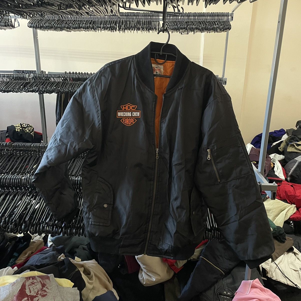 Other Vintage Jacket Bomber Military USA wrecking crew harley Size US XL / EU 56 / 4 - 1 Thumbnail