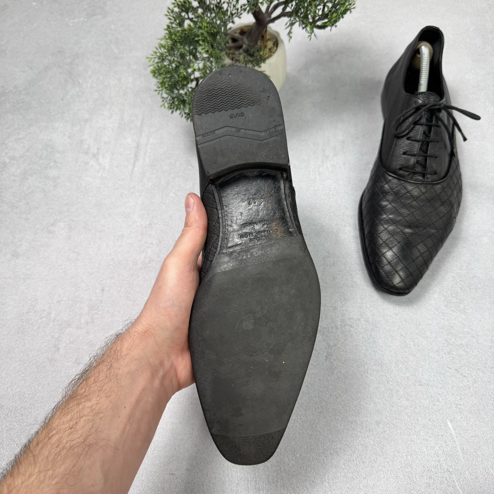 Versace Versace Collection Oxford Shoes Leather Size 42 US 8.5/9 Size US 9 / EU 42 - 12 Thumbnail