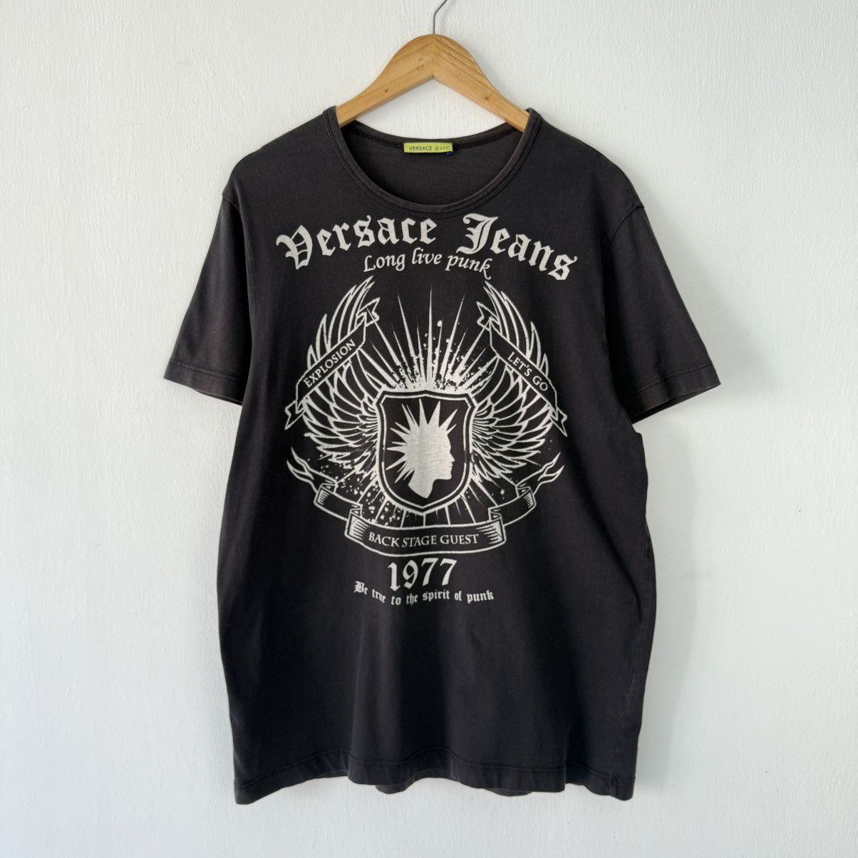 Versace Jeans Couture Long live Punk By Versace Jeans Size US L / EU 52-54 / 3 - 3 Thumbnail