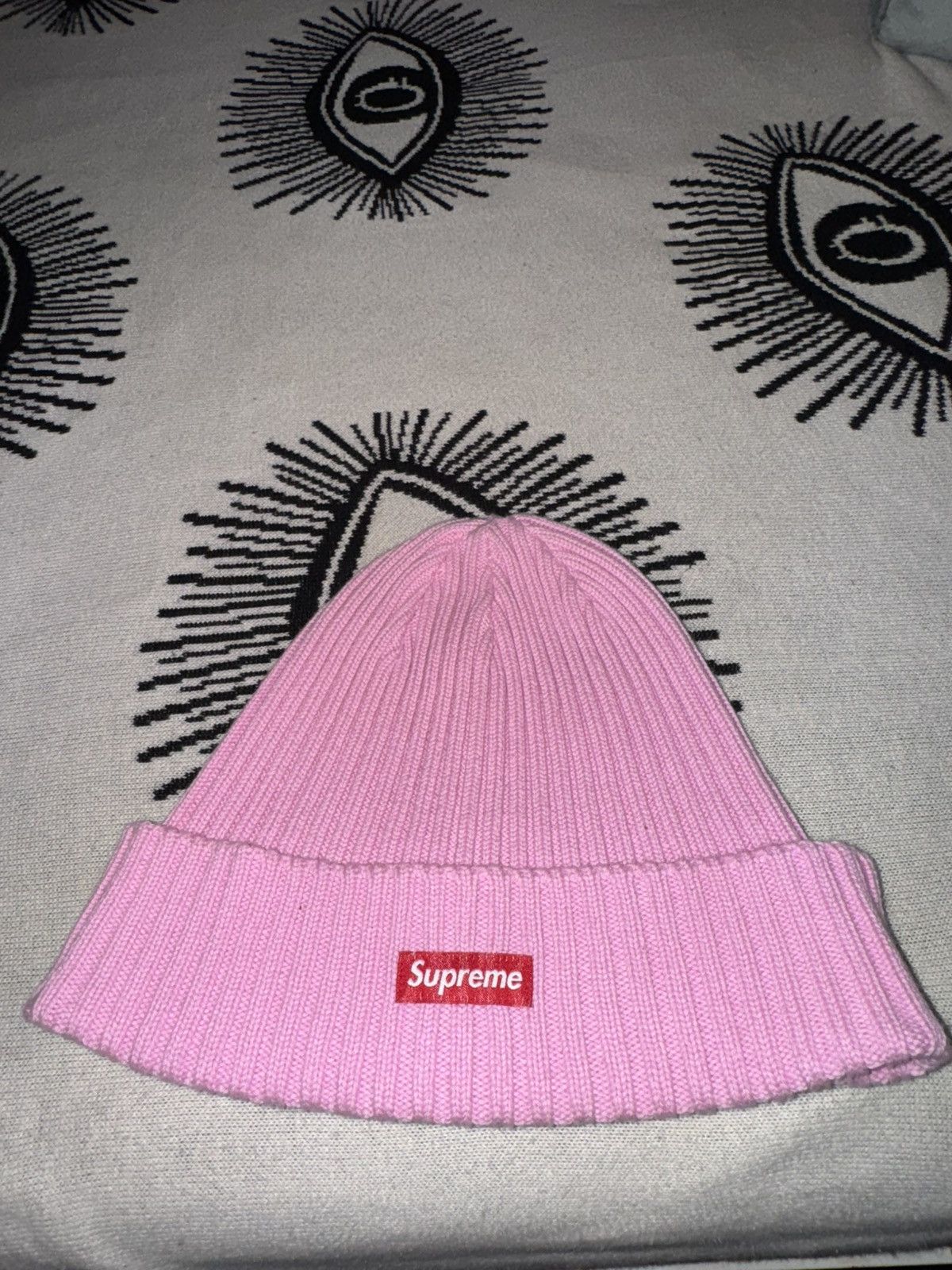 Supreme Overdyed Beanie Pink | Grailed