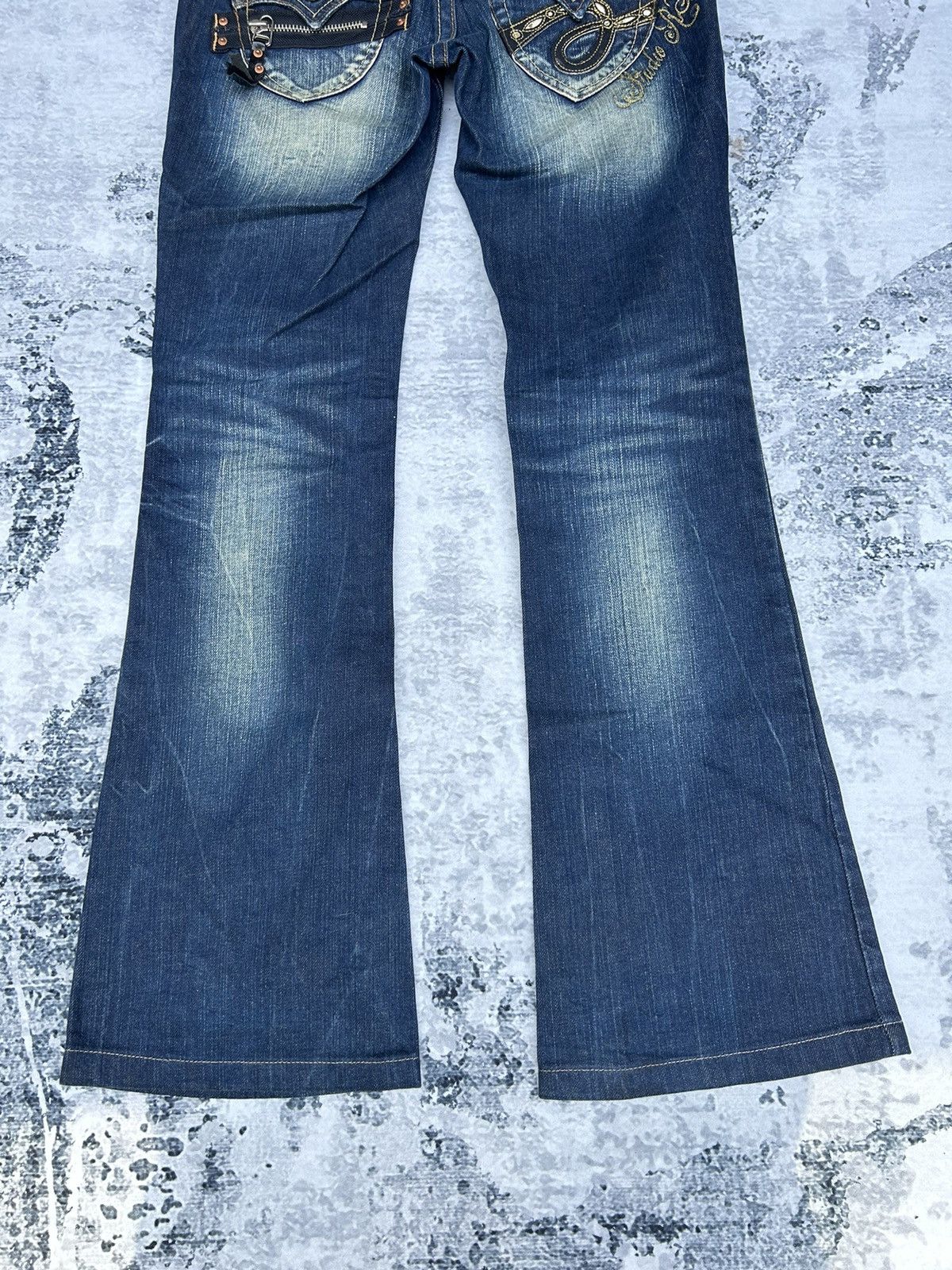 If Six Was Nine Studio R.P Flared Jeans Size 30" / US 8 / IT 44 - 2 Thumbnail