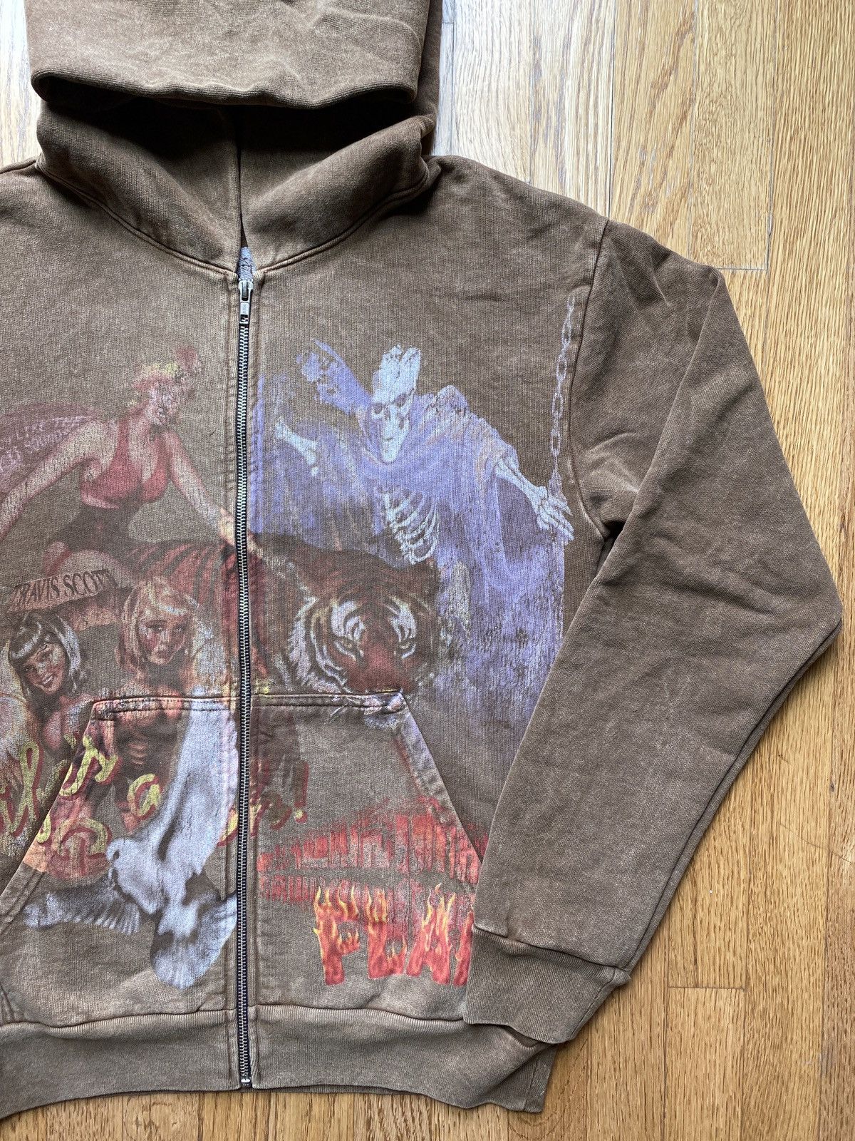 Travis Scott Travis Scott Utopia Circus Maximus Zip up Hoodie Sz S New Size US S / EU 44-46 / 1 - 5 Thumbnail