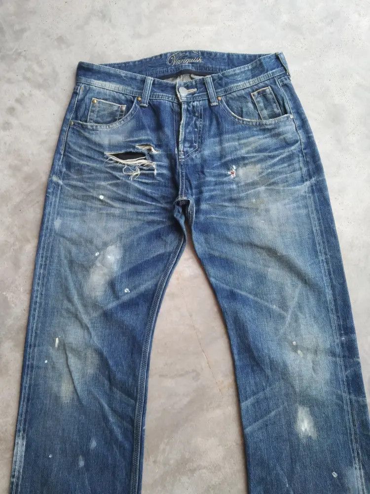 Vanquish Vintage Vanquish Selvedge Redline Distressed Jeans 33x34 Size US 33 - 7 Thumbnail