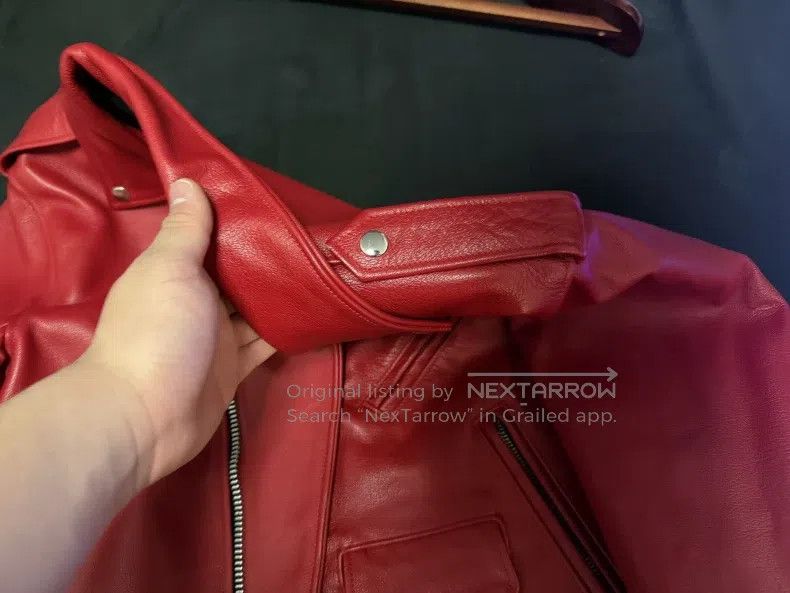 Schott Schott Red horseskin Size US XS / EU 42 / 0 - 5 Thumbnail