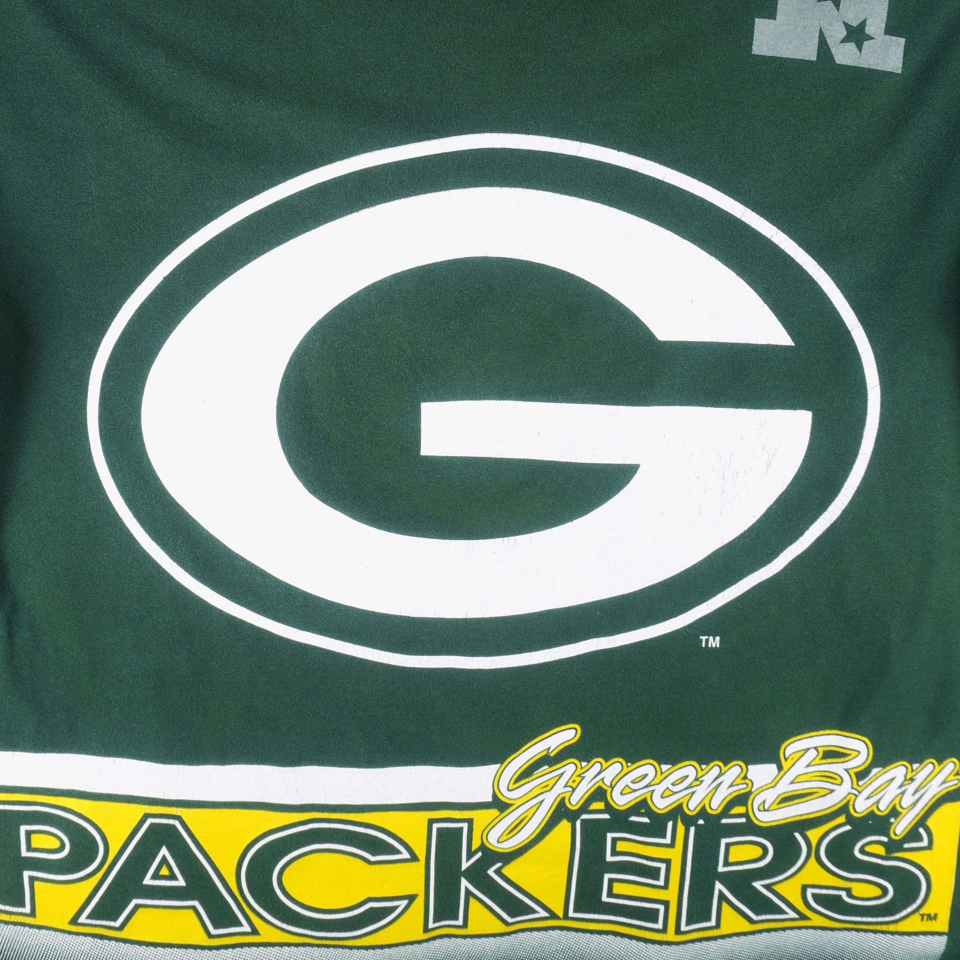 Salem Sportswear NFL - Green Bay Packers Single Stitch T-Shirt 1994 Size US XL / EU 56 / 4 - 3 Thumbnail