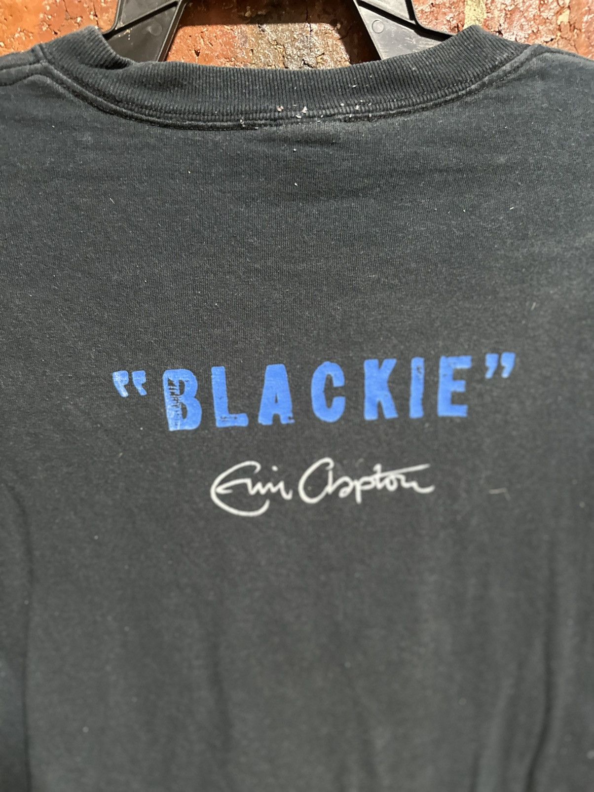 Band Tees Thrashed Vintage “Blackie” Eric Clapton Sun Faded Tee Size US XL / EU 56 / 4 - 10 Thumbnail