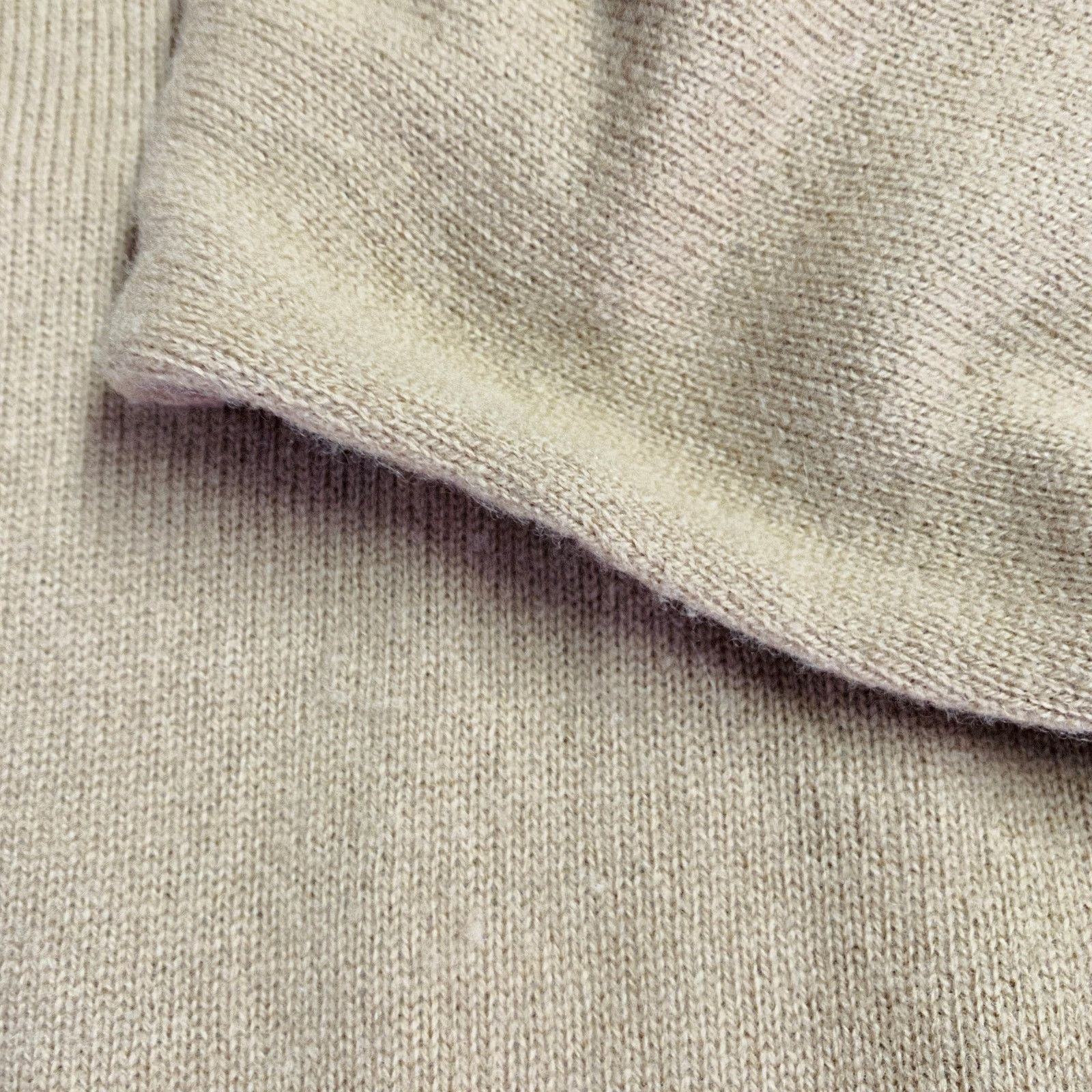 Polo Ralph Lauren POLO by RALPH LAUREN Size XL Tan Wool Knit V-Neck Sweater Size US XL / EU 56 / 4 - 5 Thumbnail