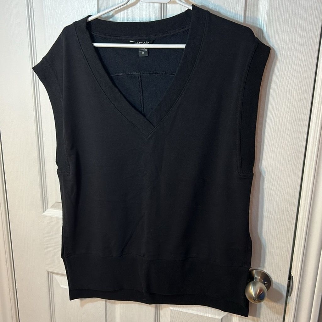 Athleta Athleta retroterry Women's Sleeveless vneck sweater size m Size L / US 10 / IT 46 - 12 Thumbnail