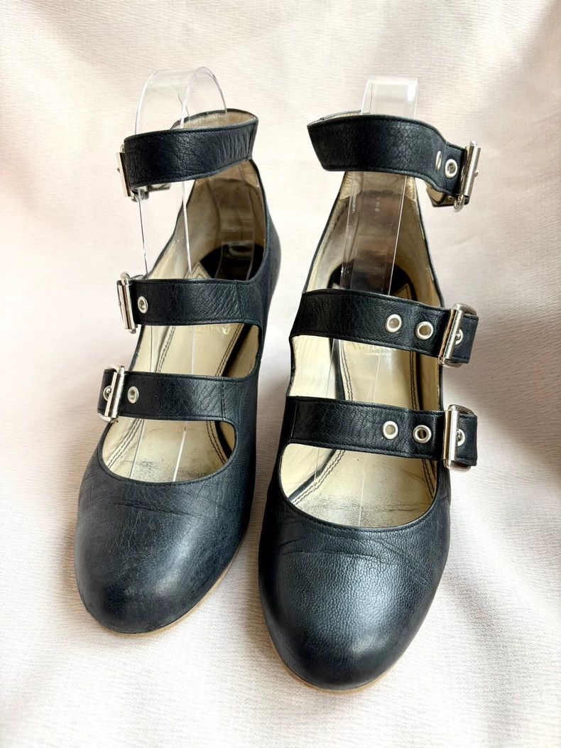 Vivienne Westwood Vivienne Westwood Black Roman Mary Jane three-toe looped l Size US 5 / IT 35 - 2 Thumbnail