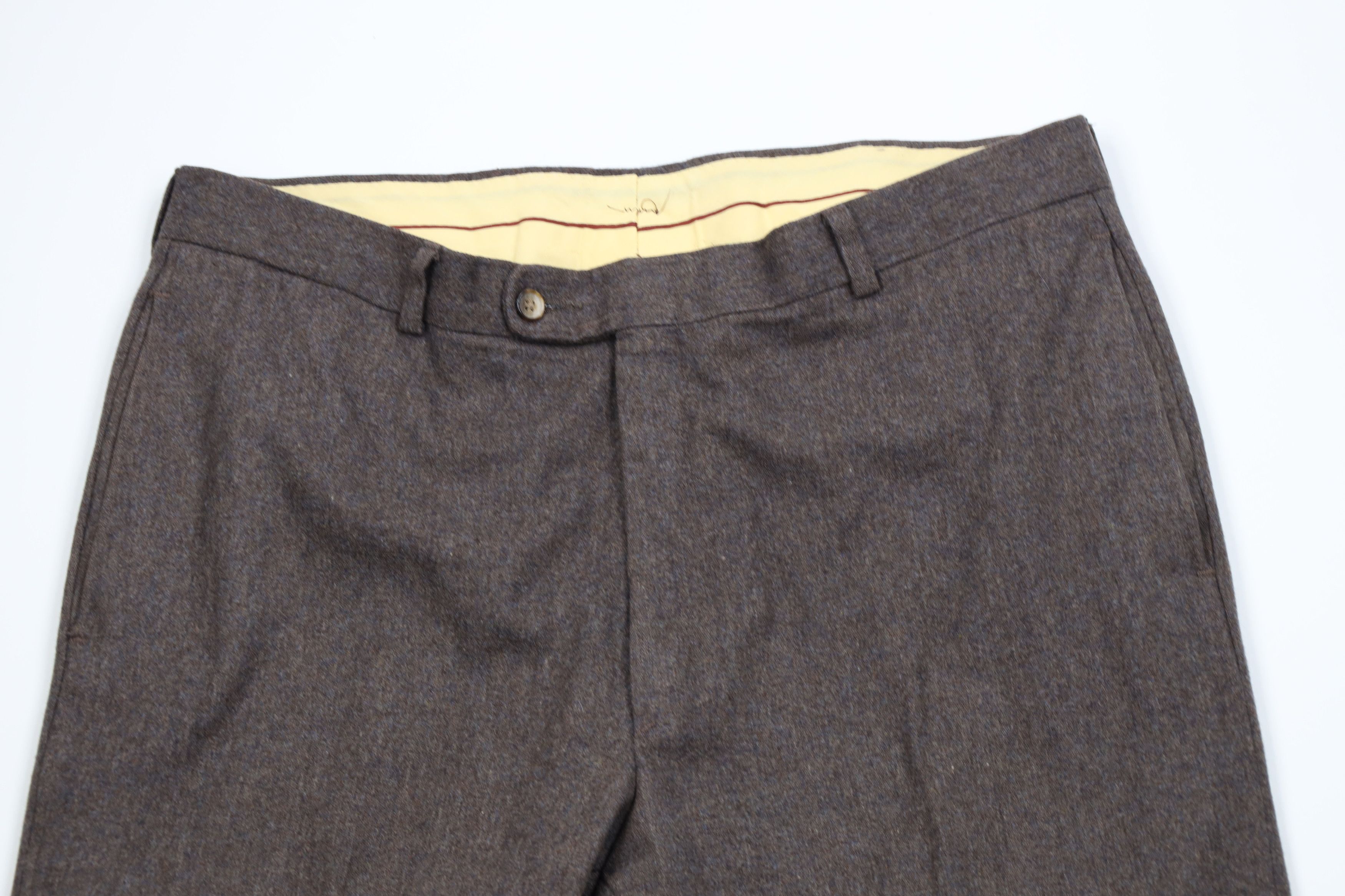 Vintage Vintage 70s Streetwear Wide Leg Bell Bottoms Pants Brown USA Size US 36 / EU 52 - 2 Thumbnail
