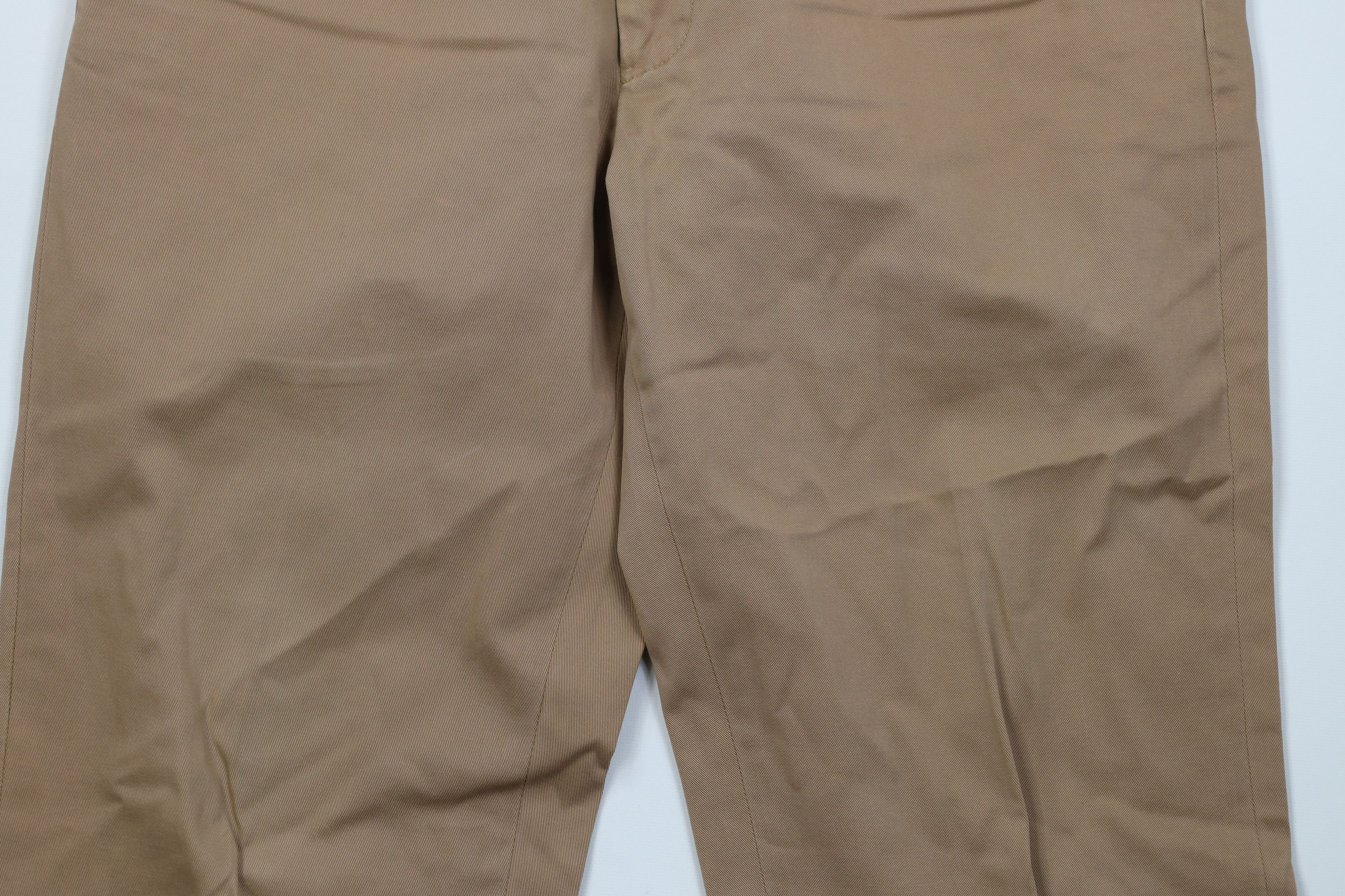 Ralph Lauren Vintage 90s Ralph Lauren Preston Chino Pants Brown Cotton Size US 36 / EU 52 - 3 Thumbnail
