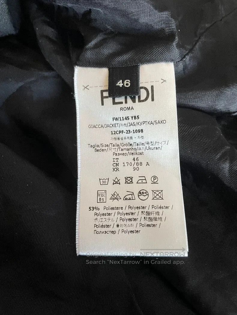 Fendi Fendi Wool Jacket Coat. Size US M / EU 48-50 / 2 - 7 Thumbnail