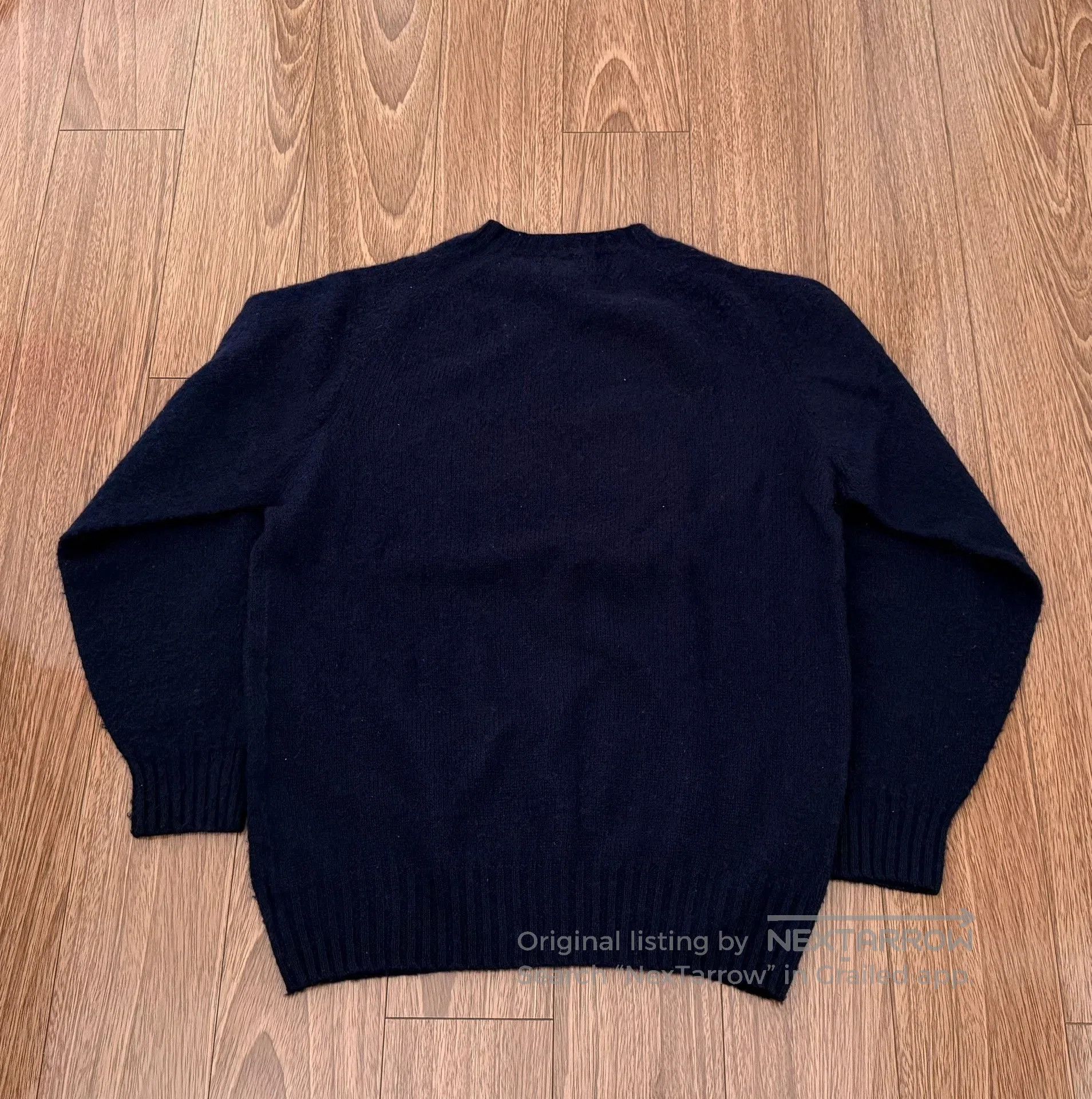 YMC YMC Crew Knit Lambswool Sweater. Size US L / EU 52-54 / 3 - 2 Thumbnail