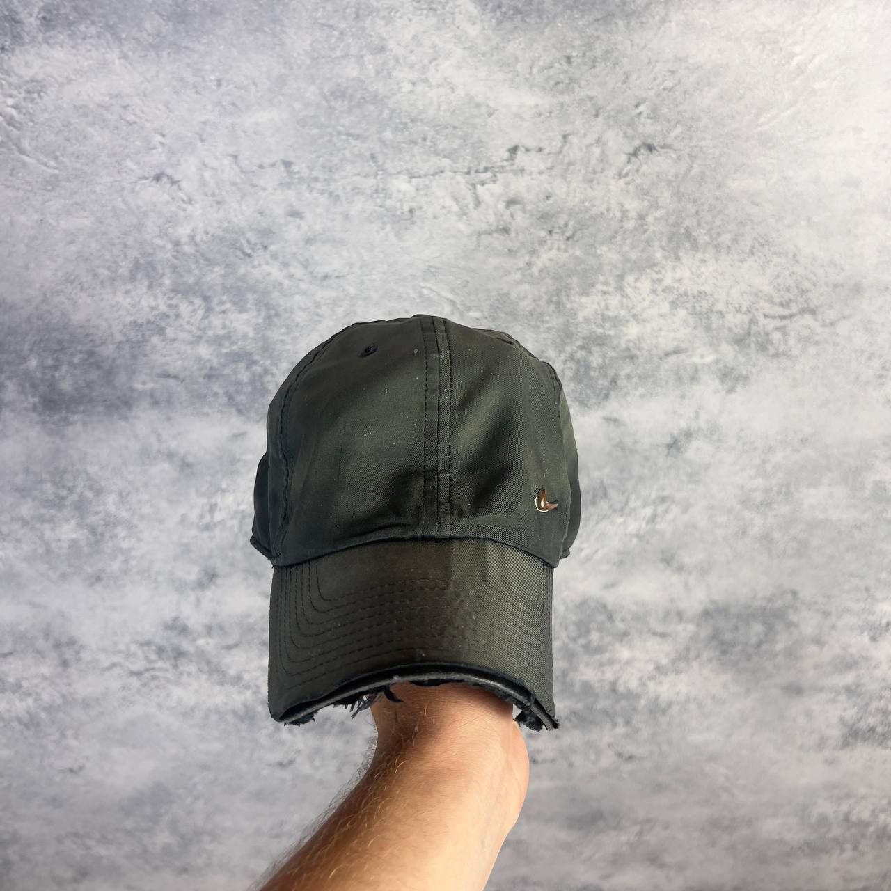 Nike Nike Distressed Cap Men's One Size Polyester Black Y2K Size ONE SIZE - 2 Thumbnail
