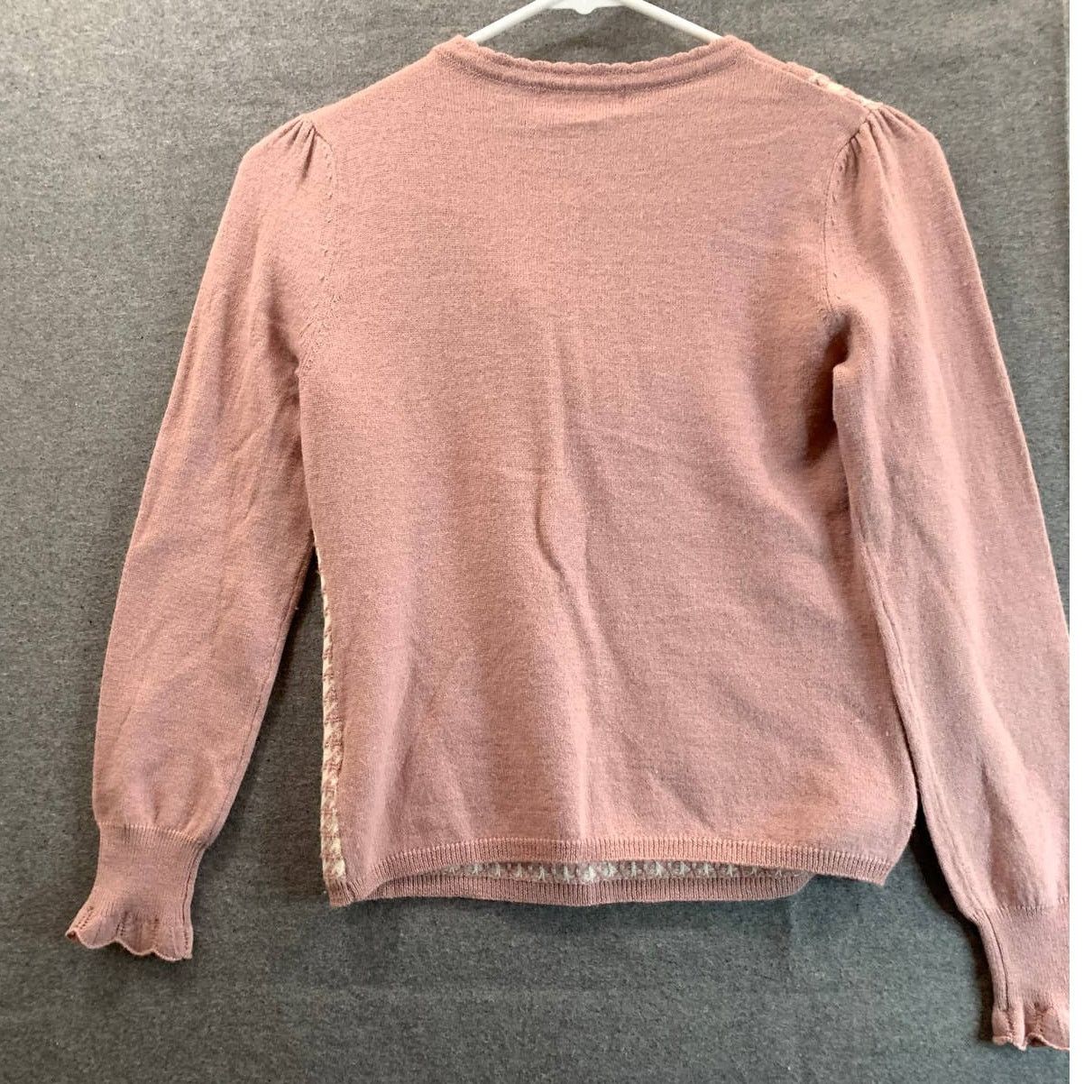 Other POONE Sweater Womens Size Small Pink Long Sleeve Size S / US 4 / IT 40 - 2 Thumbnail
