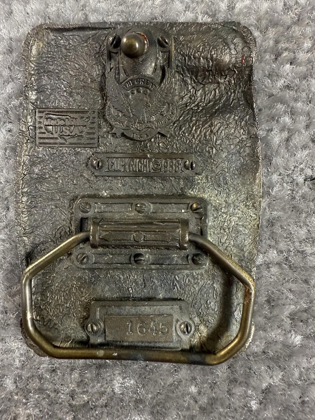 Other Vintage 1986 American Policemen Commemorative Belt Buckle Size ONE SIZE - 3 Thumbnail
