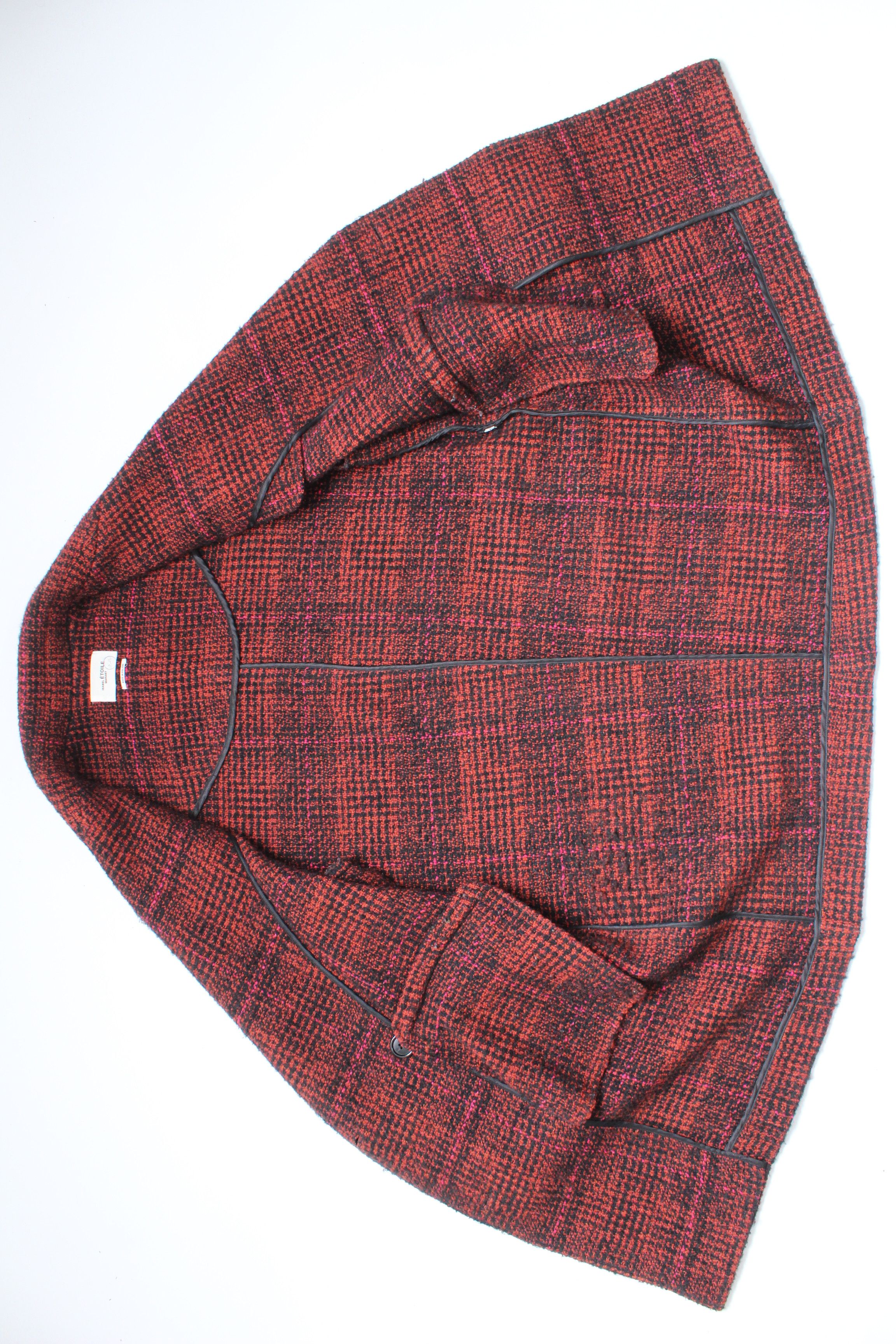Isabel Marant Etoile Isabel Marant Etoile Ebra double-breasted tweed Coat Size 48 Size XL / US 12-14 / IT 48-50 - 8 Thumbnail