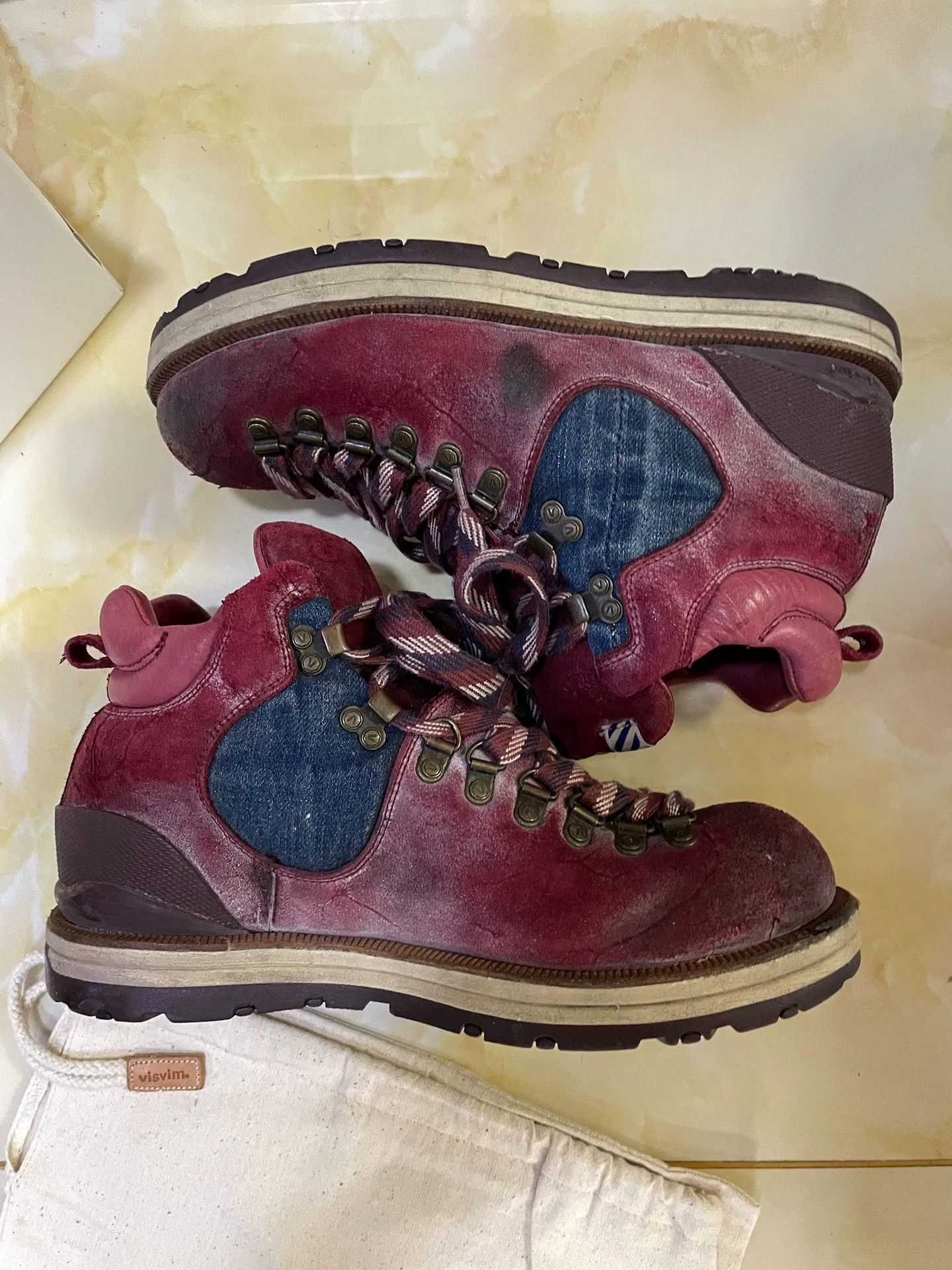 Visvim visvim Serra Washed Distressed Hiking Boots US9.5 Size US 9.5 / EU 42-43 - 3 Thumbnail