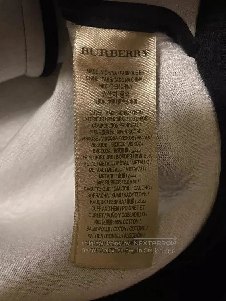 Burberry Burberry Black Bomber Jacket with Red Trim. Size US L / EU 52-54 / 3 - 5 Thumbnail