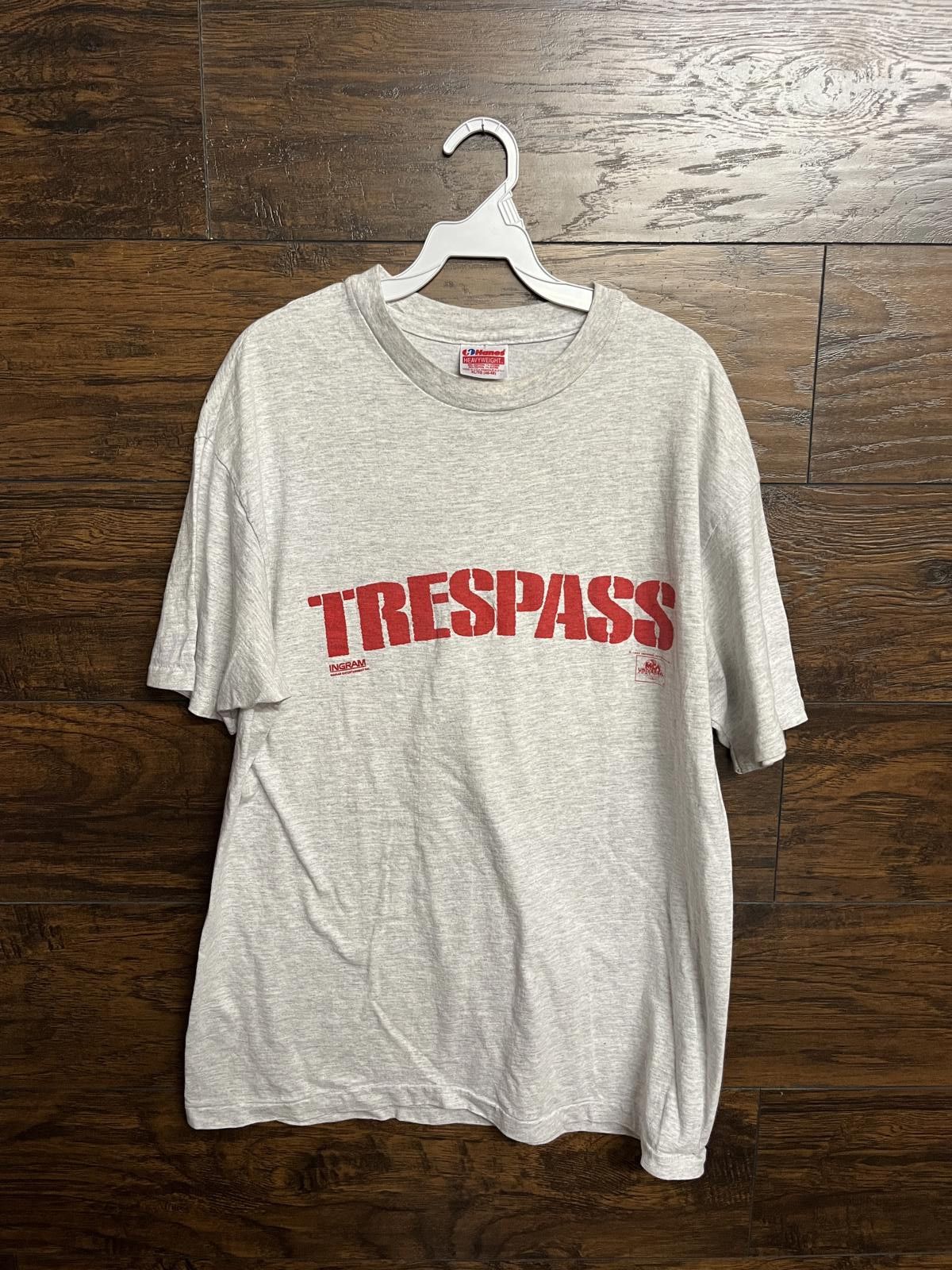 Hanes VTG Trespass Movie 1992 Film T-shirt Ice Cube / Ice-T Tee XL Size US XL / EU 56 / 4 - 1 Thumbnail