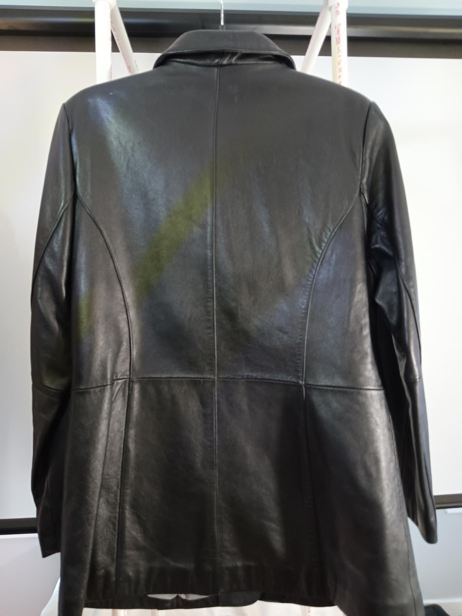 Designer ADLER Collection Women's Leather Coat Size L / US 10 / IT 46 - 4 Thumbnail