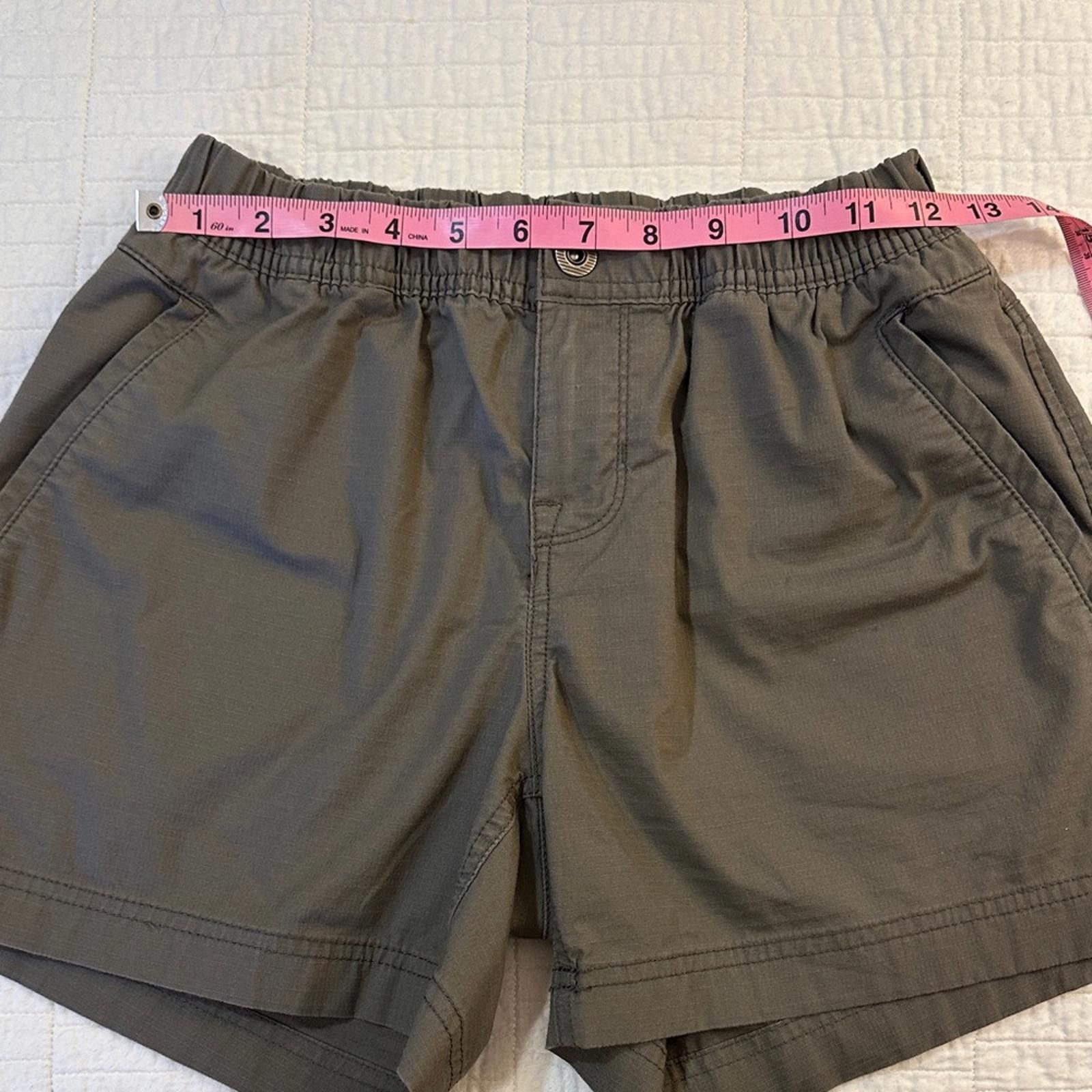 Prana Prana Sz 2 Organic Cotton Shorts Elastic Waist Gorpcore EUC Size 26" / US 2 / IT 38 - 5 Thumbnail