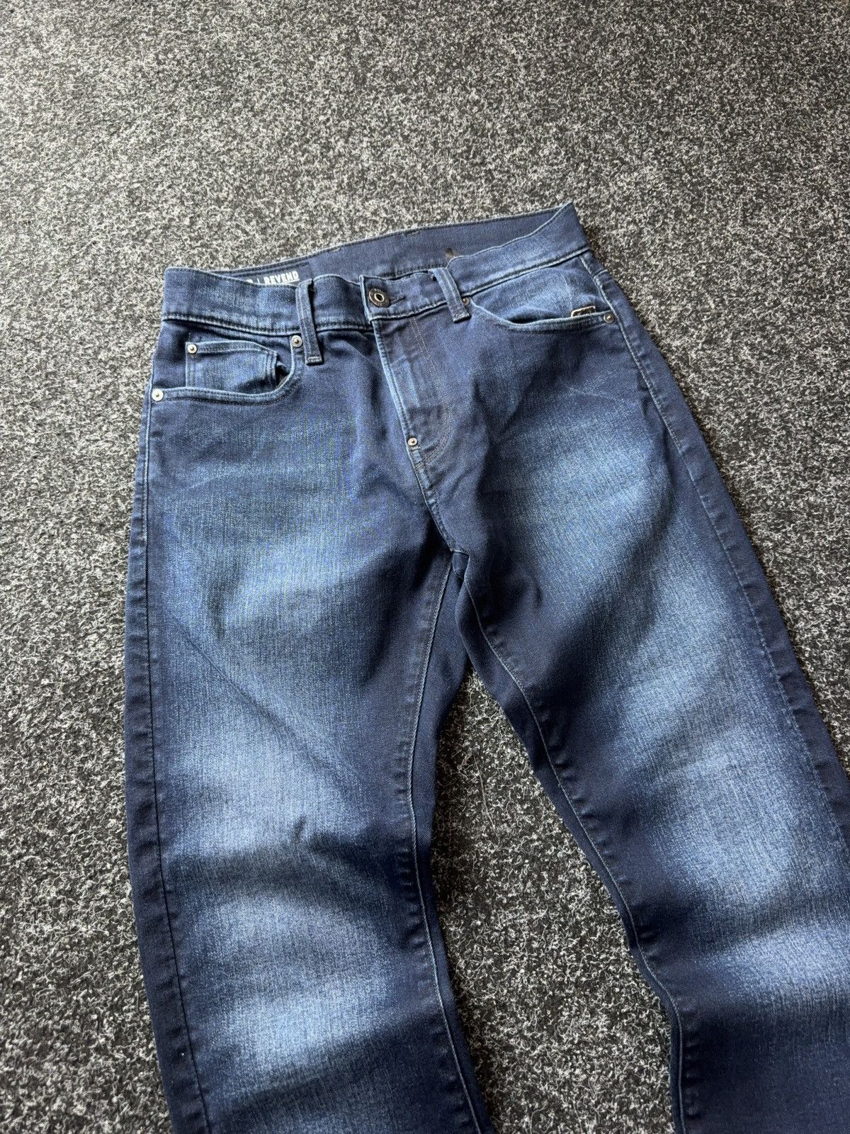 G-Star 00s Y2K G Star Revend Skinny Denim Jeans Dark Wash W28 Size US 28 / EU 44 - 6 Thumbnail