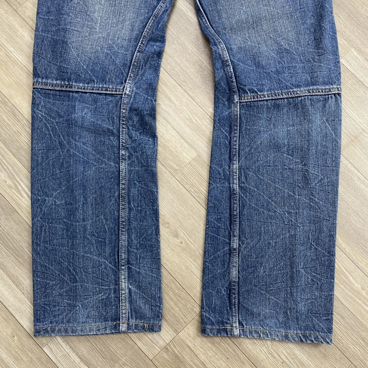 Japanese Brand 2000s Breathmint Double Waist Faded Beauty Beast Lgb Jeans Size US 32 / EU 48 - 6 Thumbnail