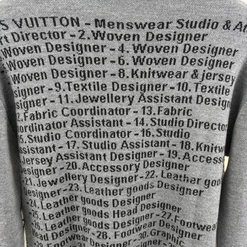 Louis Vuitton Louis Vuitton Portrait logo knitted sweatshirt Size US M / EU 48-50 / 2 - 5 Thumbnail