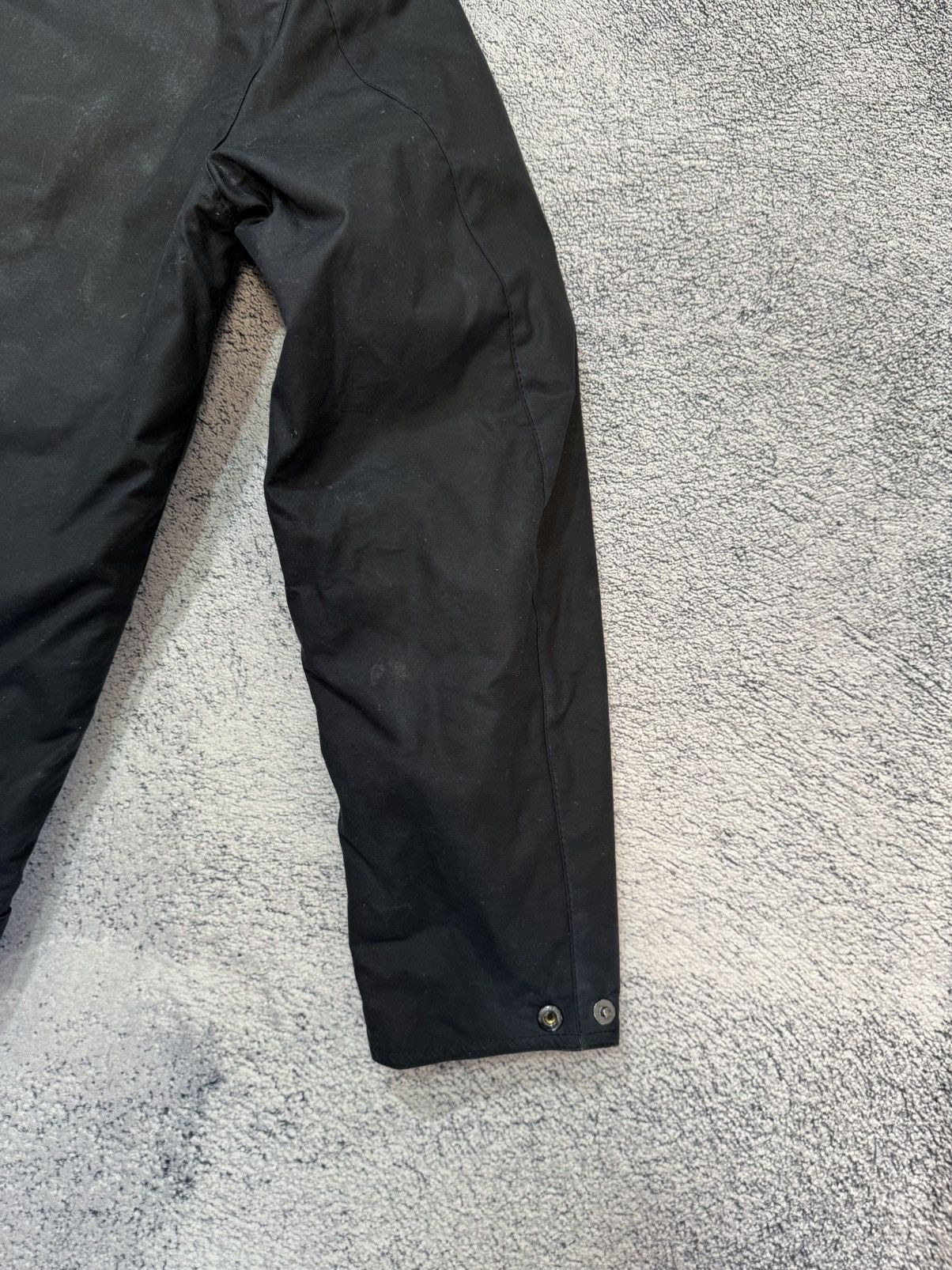 Barbour Barbour Barnby Wax Jacket Men M Black Waxed Cotton Coat Logo Size US M / EU 48-50 / 2 - 16 Thumbnail