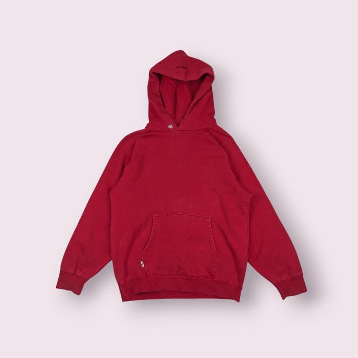 Big John Vintage 90's BIG JOHN Japan Orange Plain Hoodie Sweatshirt Size US S / EU 44-46 / 1 - 1 Thumbnail
