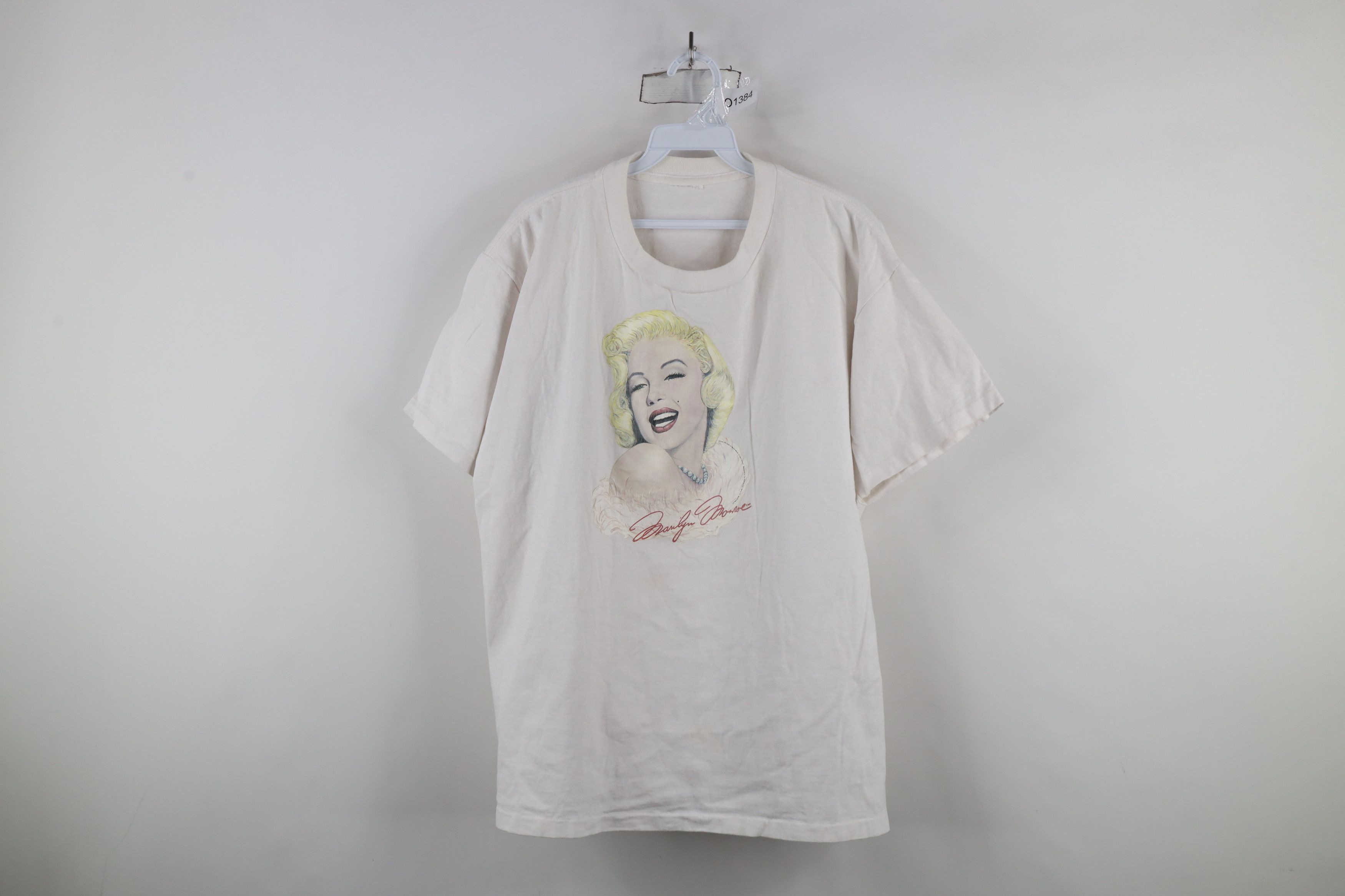 Vintage Vintage 90s Streetwear Marilyn Monroe Short Sleeve T-Shirt Size US XL / EU 56 / 4 - 1 Thumbnail