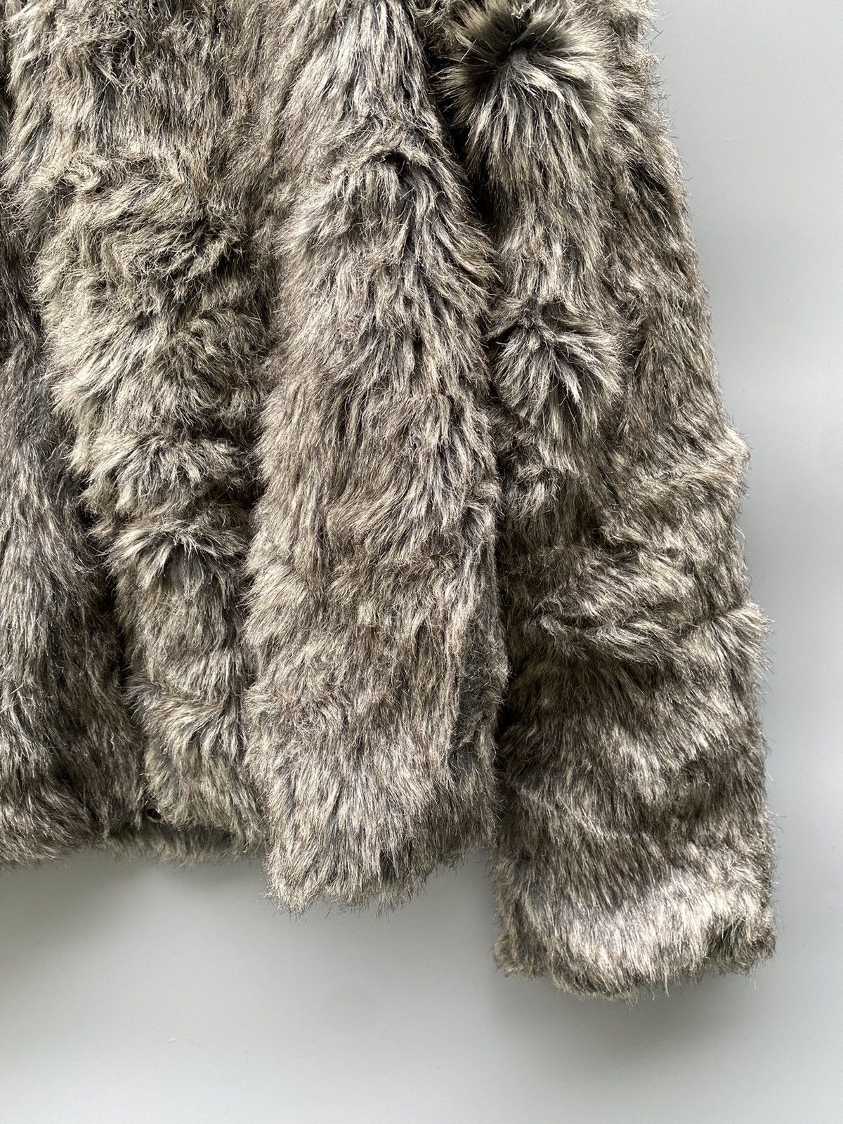 Ne-Net Ne-net Faux Fur Bear Ear Zip Hoodie Size US S / EU 44-46 / 1 - 3 Thumbnail