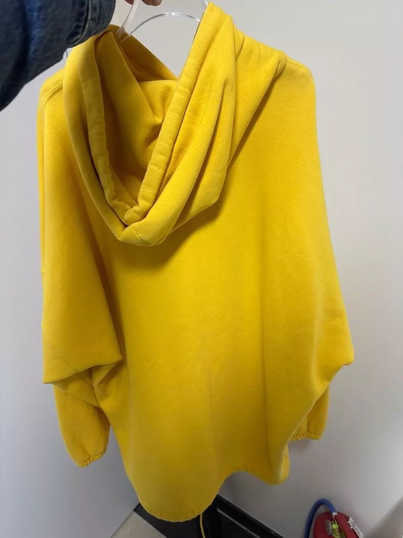 Balenciaga Balenciaga Yellow Hooded Sweatshirt, Size XS Size US XS / EU 42 / 0 - 3 Thumbnail