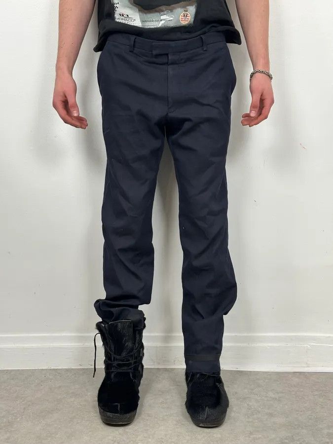 Dries Van Noten Dries Van Noten Black Obscure Classy Tailored Pants Size US 34 / EU 50 - 2 Thumbnail