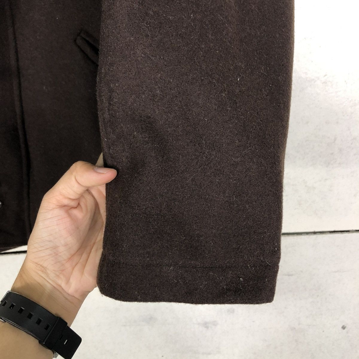 Japanese Brand × Vintage 🔥VINTAGE WOOL JACKET IL DOMANI NY NEW YORK BIG LOGO Size US M / EU 48-50 / 2 - 17 Thumbnail
