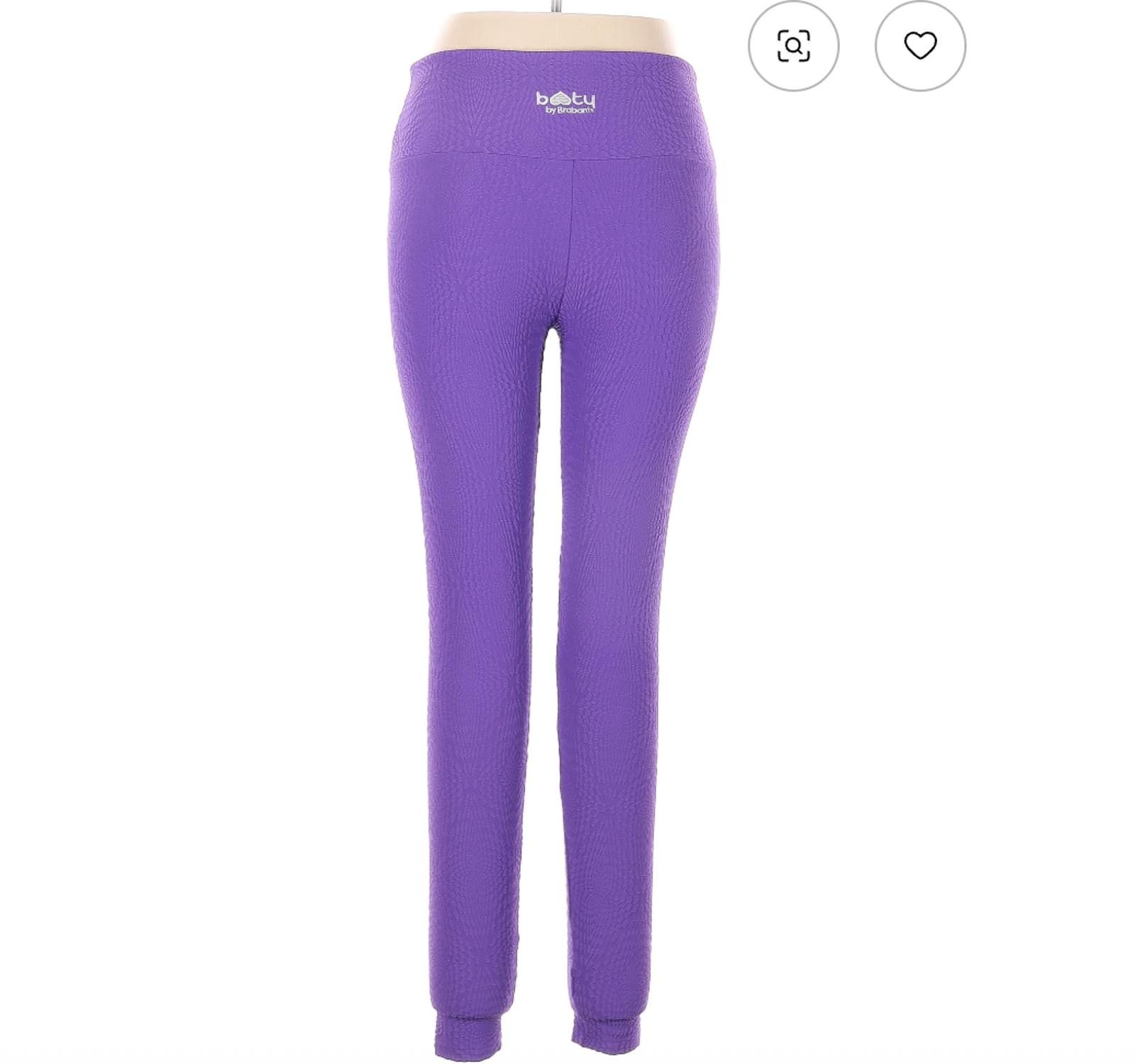 Other Purple Booty By Brabants Leggings Size OS Mermaid Texture Size 30" / US 8 / IT 44 - 2 Thumbnail