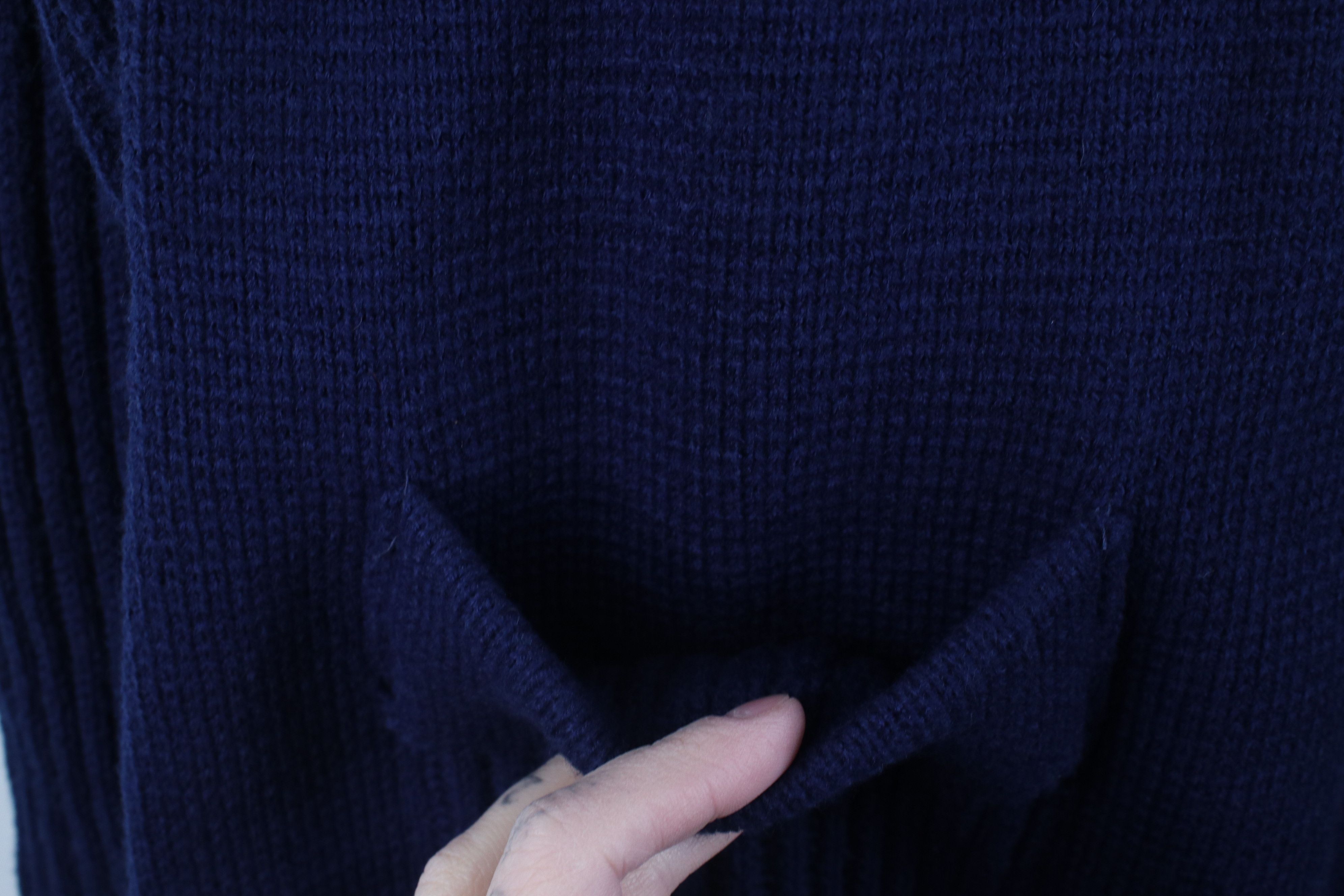 Vintage Vintage 70s Streetwear Ribbed Knit Collared Cardigan Sweater Size XS / US 0-2 / IT 36-38 - 6 Thumbnail
