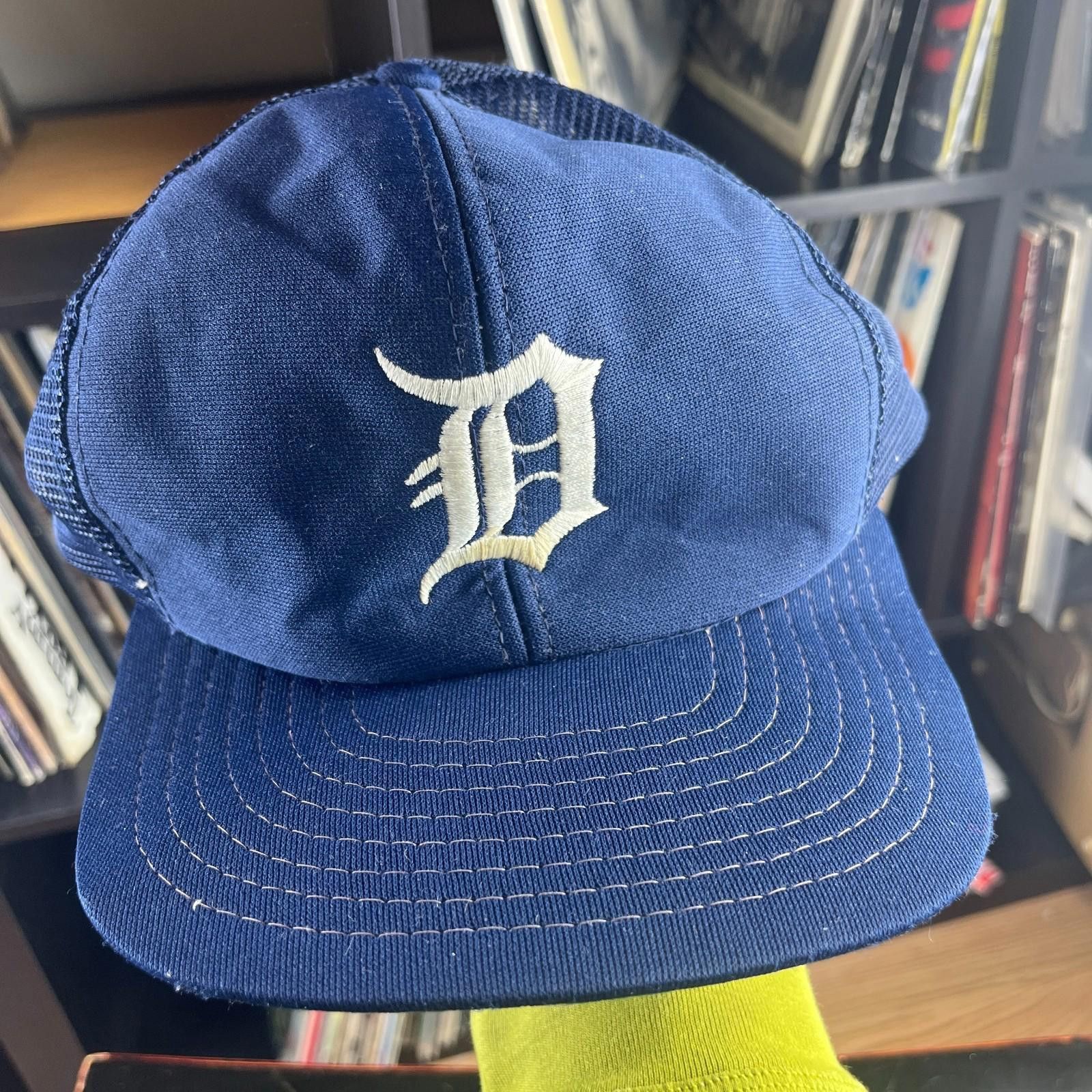 Other Vintage 90s Detroit Tigers Trucker Snapback Hat Size ONE SIZE - 1 Thumbnail