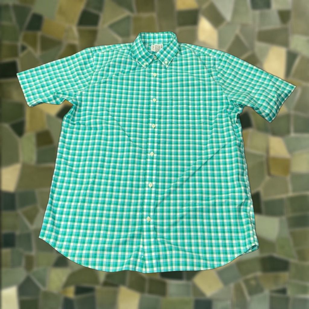Vintage VTG LL Bean Shirt Mens Medium Plaid Button Down Traditional Fit Size US M / EU 48-50 / 2 - 1 Thumbnail