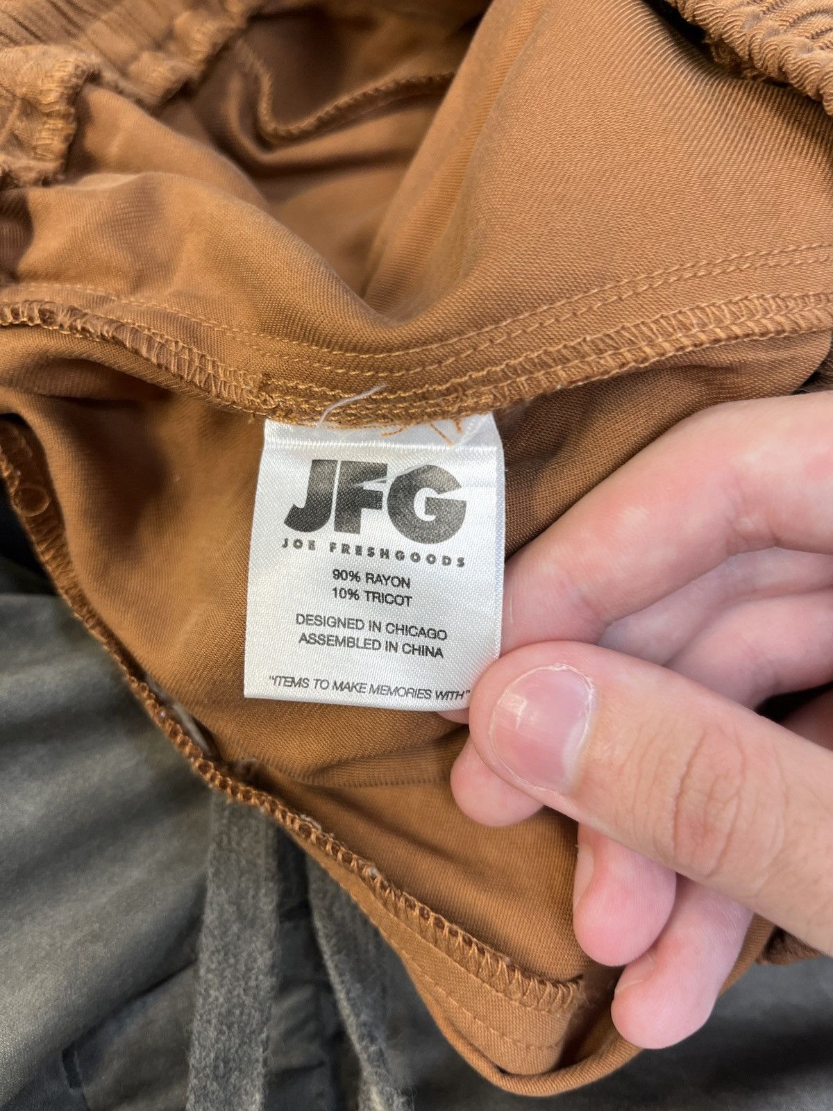 Joe Freshgoods Joe Freshgoods Made For Us Shorts Brown L Size US 34 / EU 50 - 7 Thumbnail