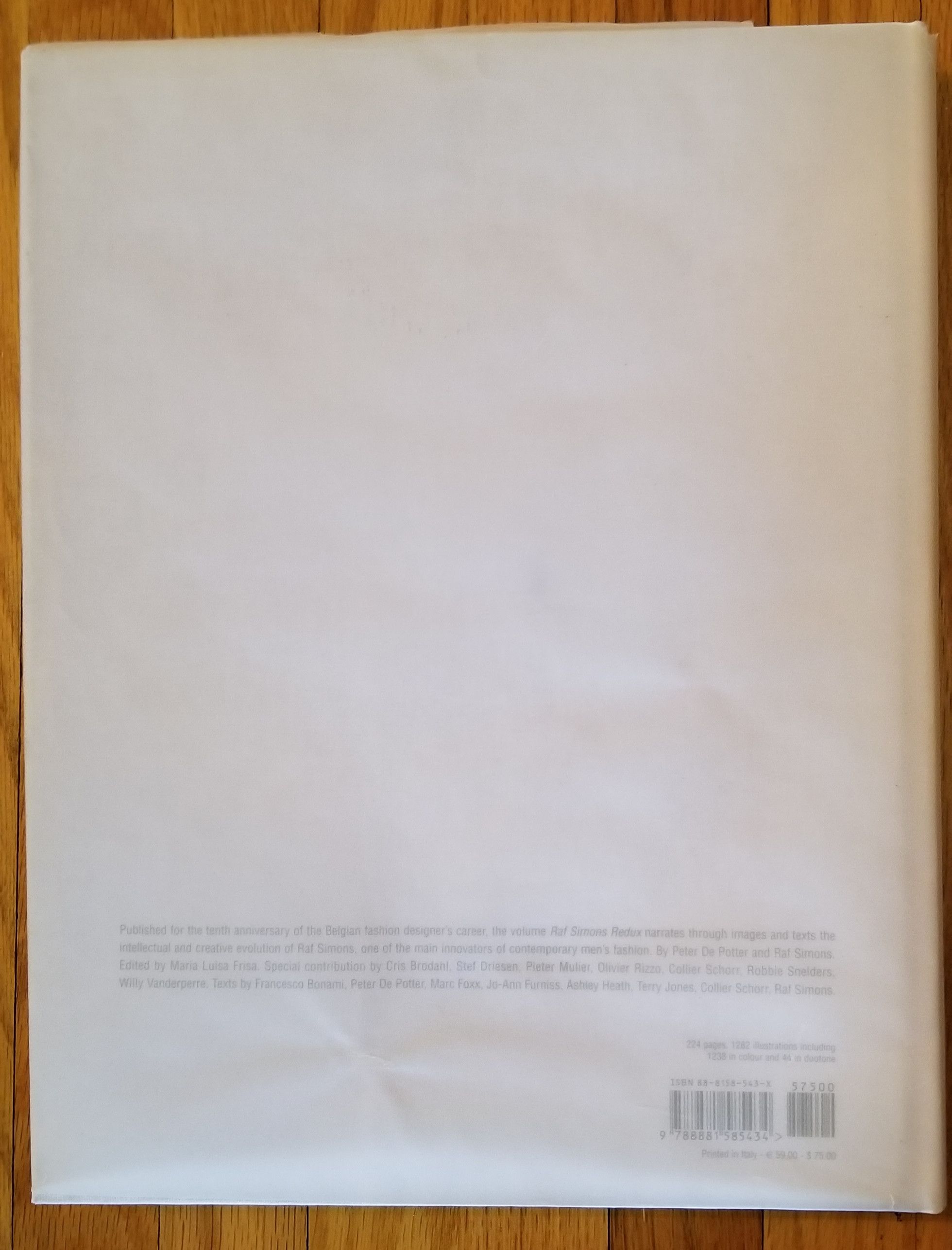 Raf Simons Raf Simons REDUX Hardcover Book /w Dust Jacket Size ONE SIZE - 11 Thumbnail