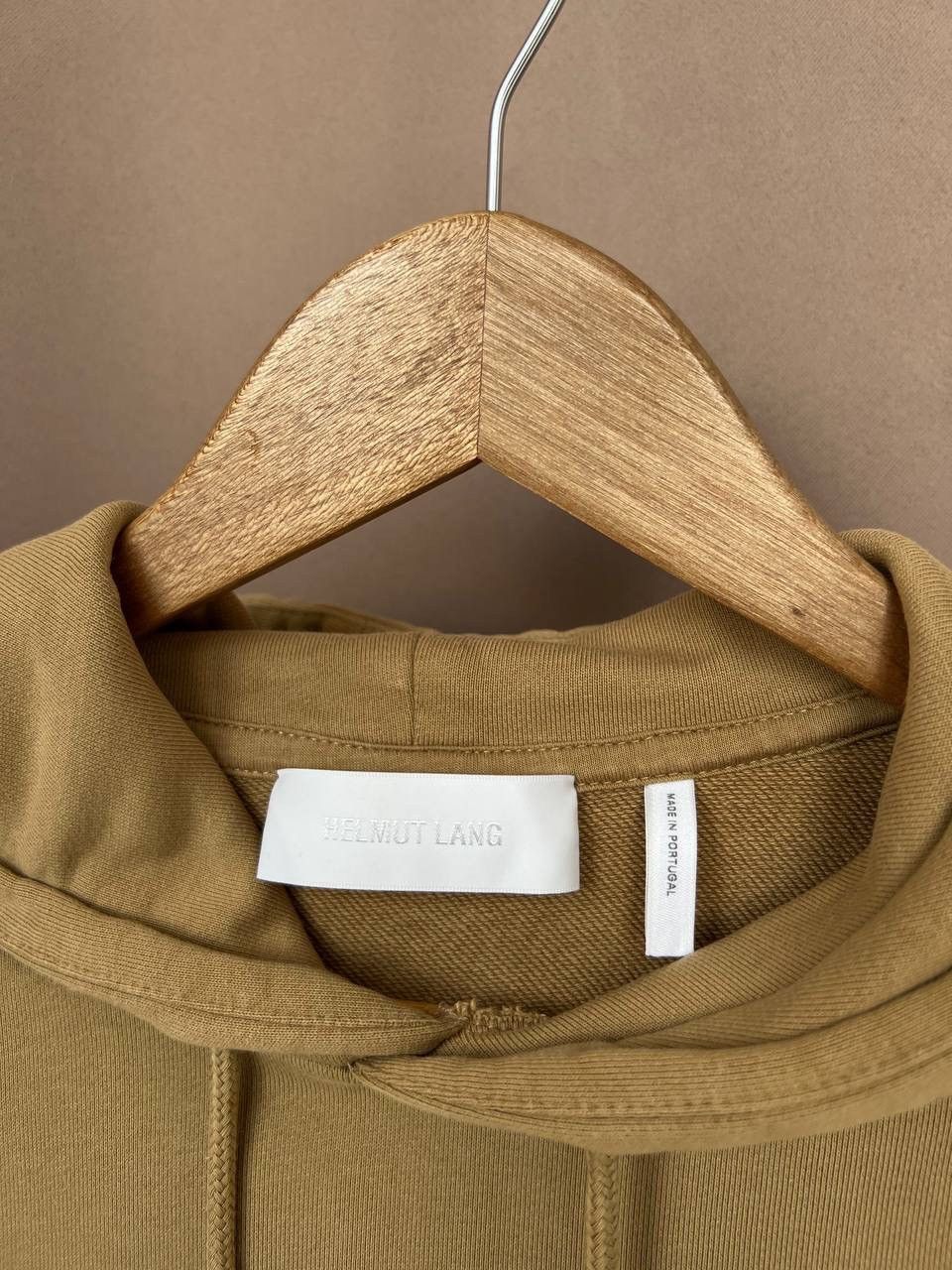 Helmut Lang Helmut Lang Hoodie Mens Size S Small Logo Olive Long Sleeve Size US S / EU 44-46 / 1 - 10 Thumbnail