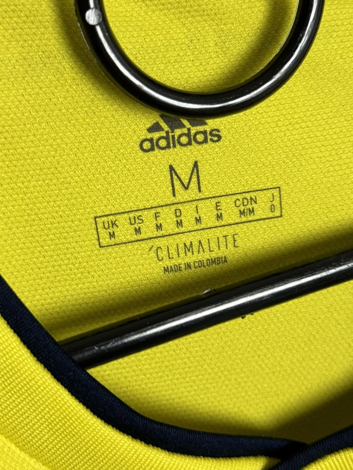 Adidas Colombia 18/19 Home Football Soccer Long Sleeve Jersey Size US M / EU 48-50 / 2 - 4 Thumbnail