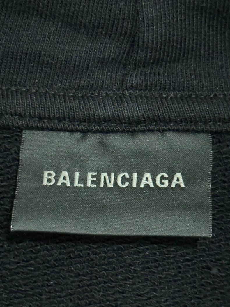 Balenciaga Balenciaga Graffiti Hoodie Black Size US S / EU 44-46 / 1 - 3 Thumbnail
