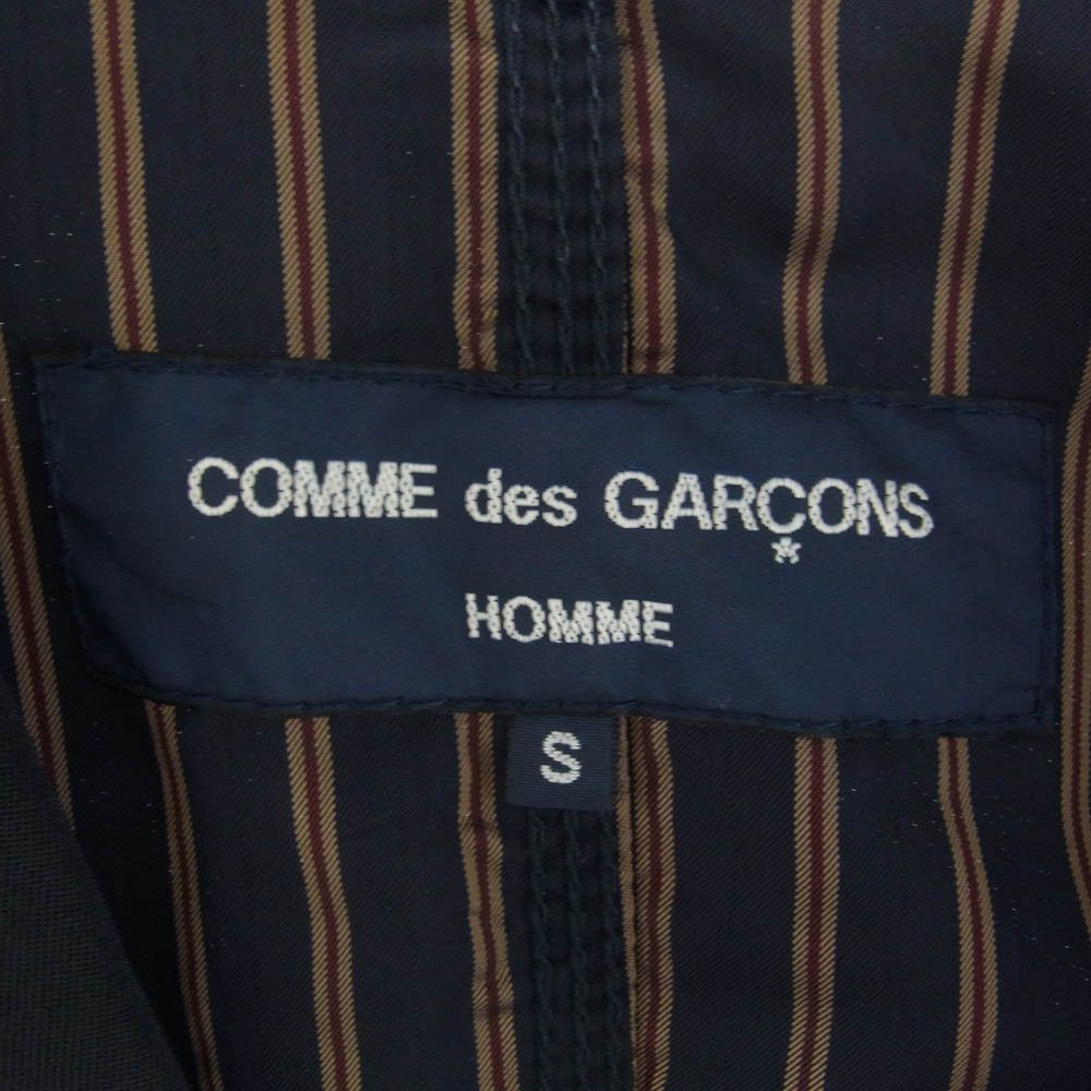 Comme des Garcons Homme Jacket 2B Single Tailored Striped Lining Flower Pins Black Size US S / EU 44-46 / 1 - 7 Thumbnail